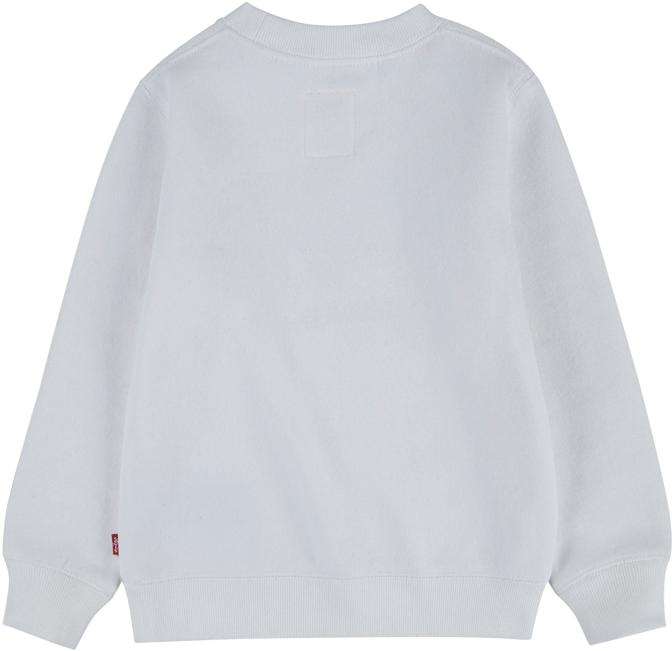 Levi's® Kids Sweatshirt CREWNECK BATWING for white BOYS