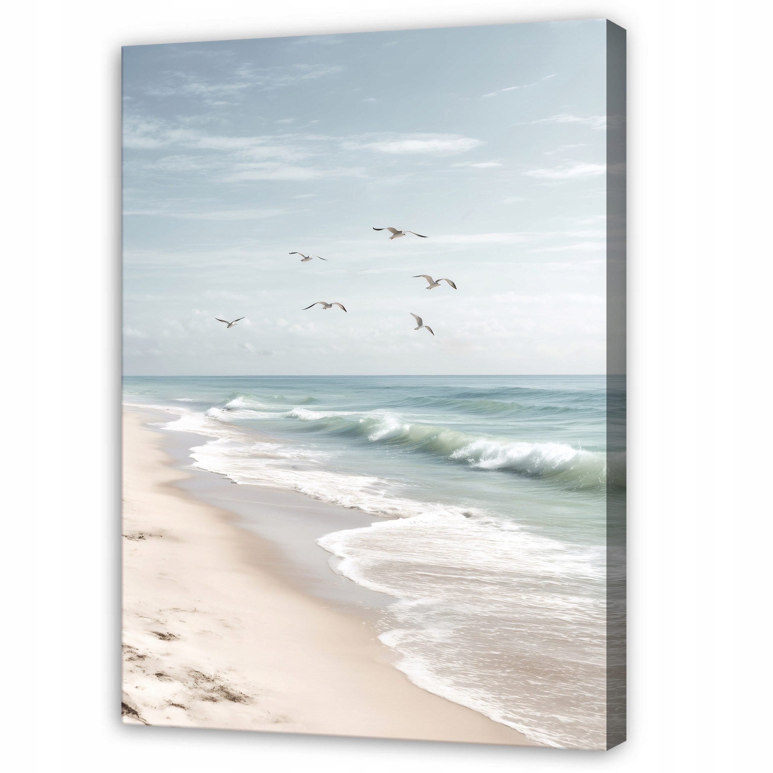 Wallarena Fototapete Strand Meer - Blau - Modern - Vlies - Schlafzimmer, glatt, 30x40x2cm