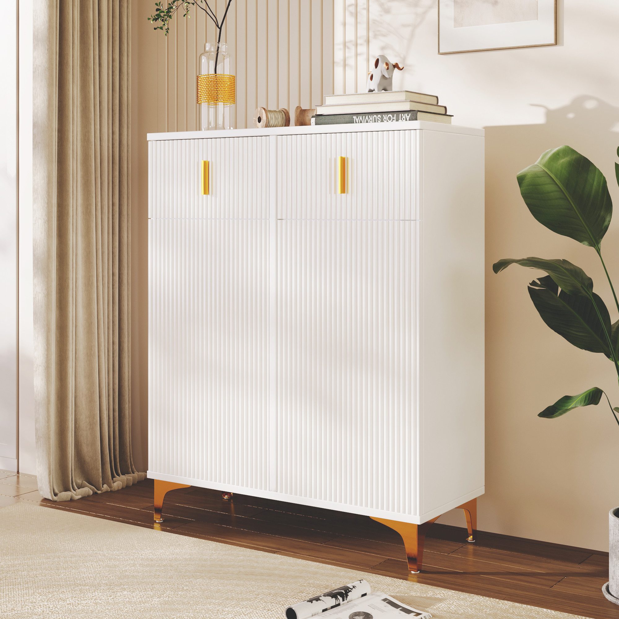 BlingBin Sideboard Eleganter Schuhschrank, Kommode Schuhkommode günstig online kaufen