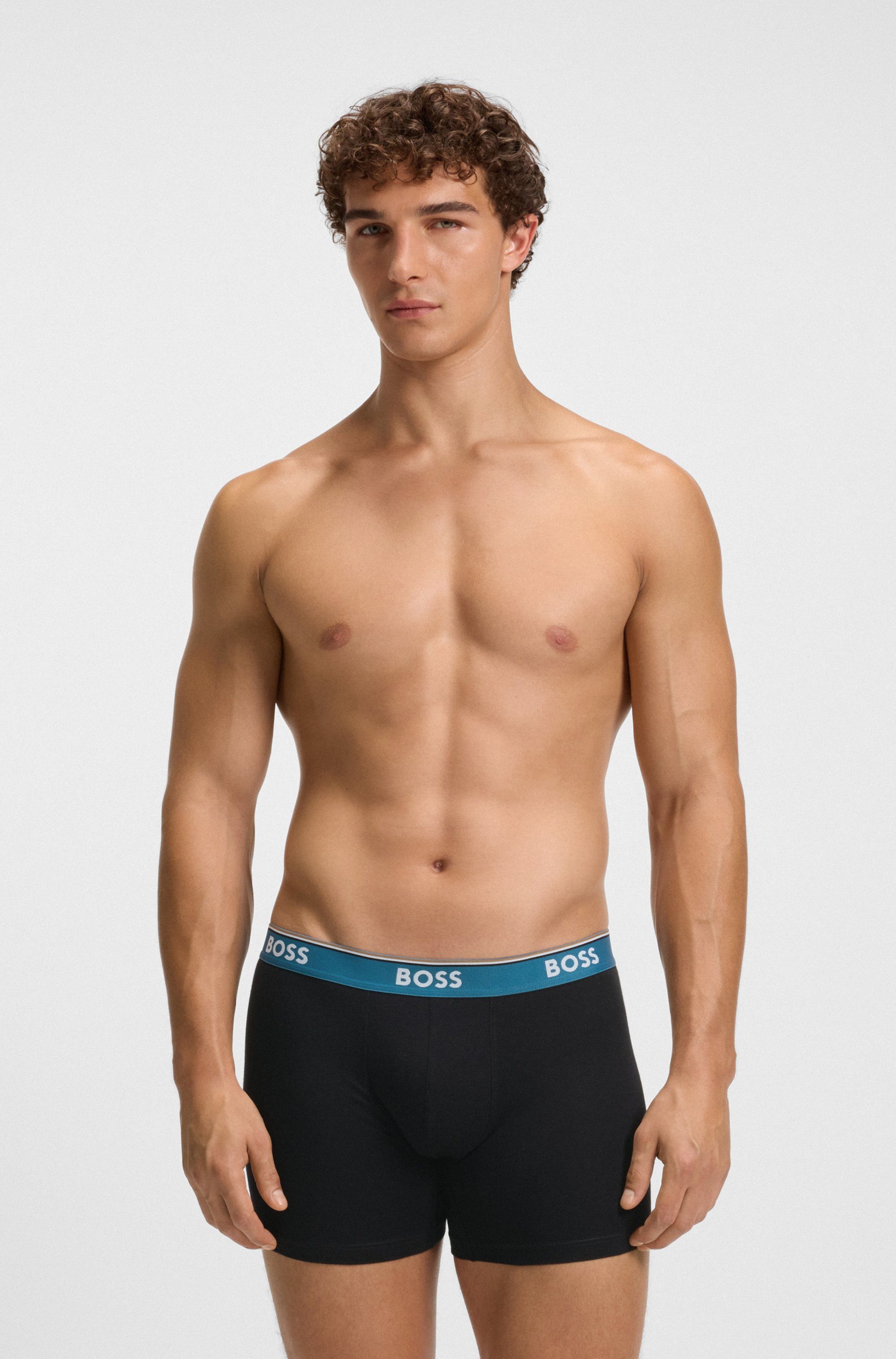 BOSS Boxershorts Boxer Brief 3P Power günstig online kaufen