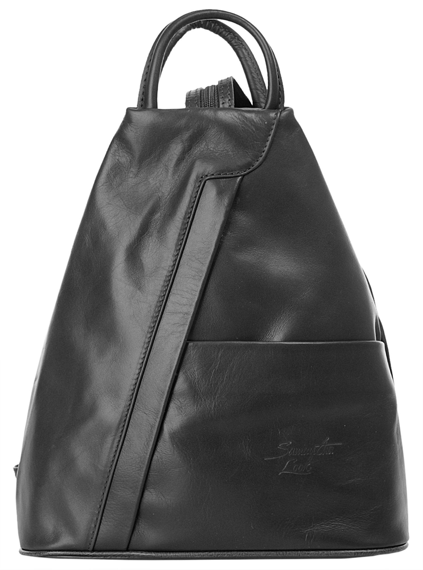 Samantha Look Cityrucksack, echt Leder, Made in Italy günstig online kaufen