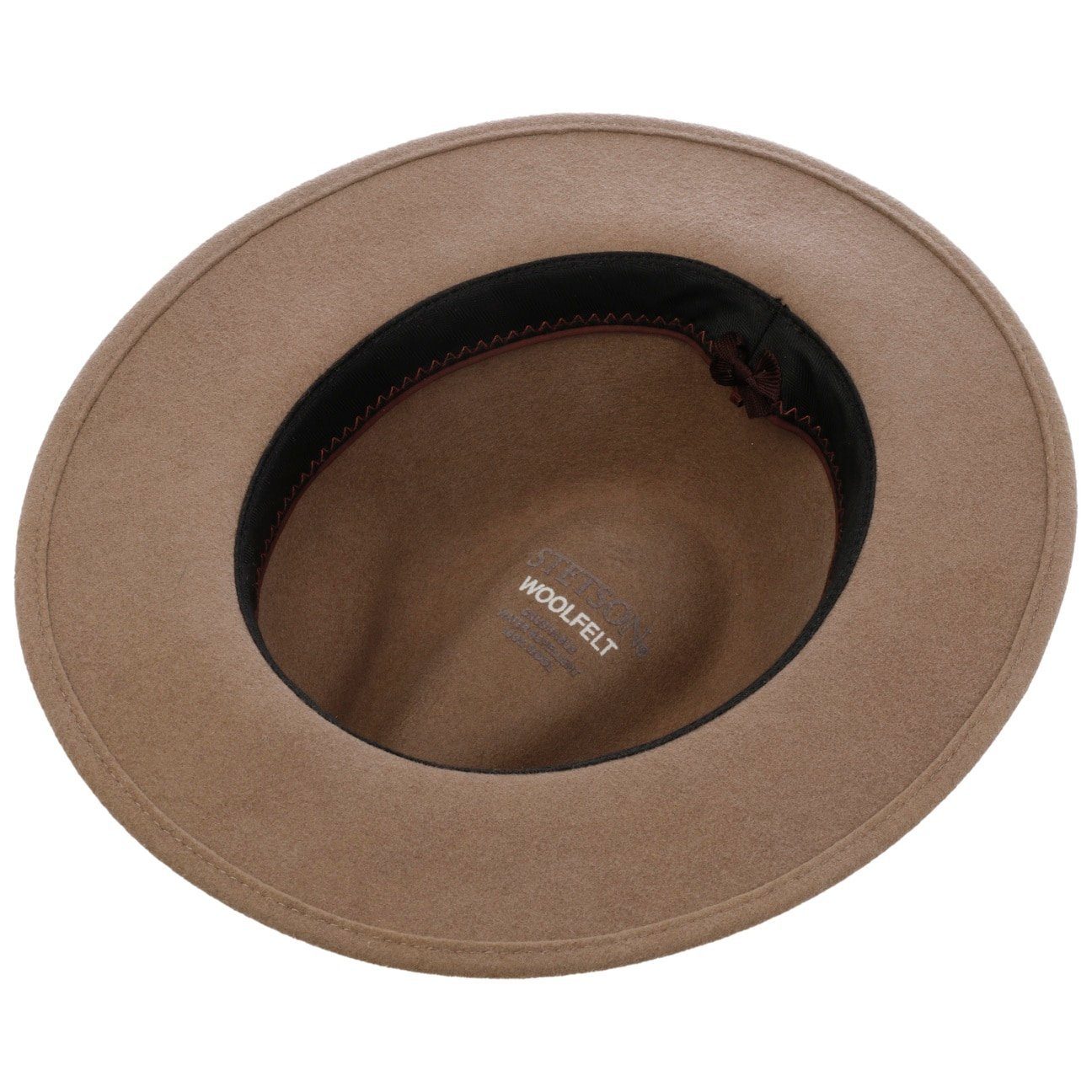 Stetson Filzhut (1-St) Wollfilzhut mit Lederband, Made in the EU
