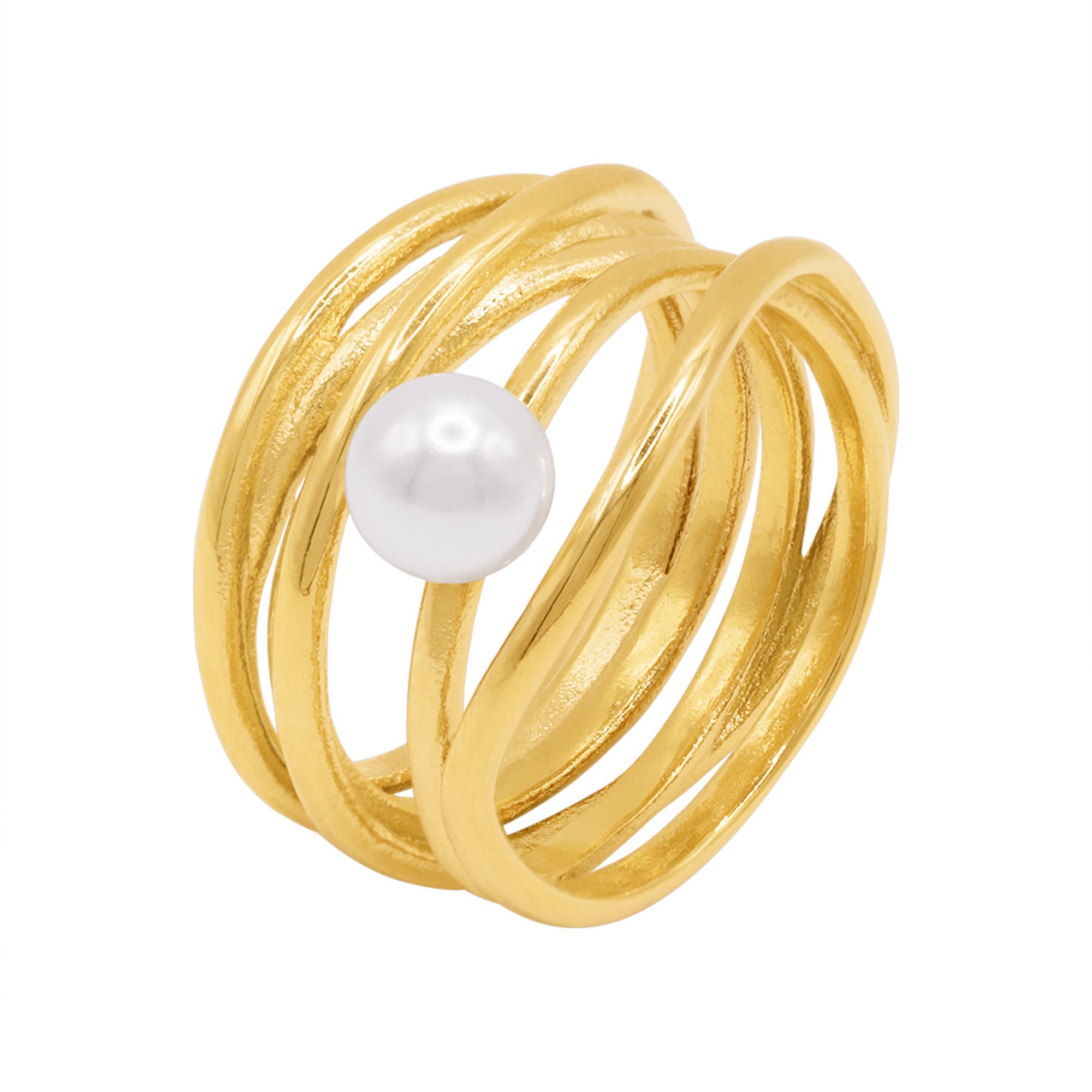 Heideman Fingerring Serpens goldfarben (Ring, 1-tlg., günstig online kaufen