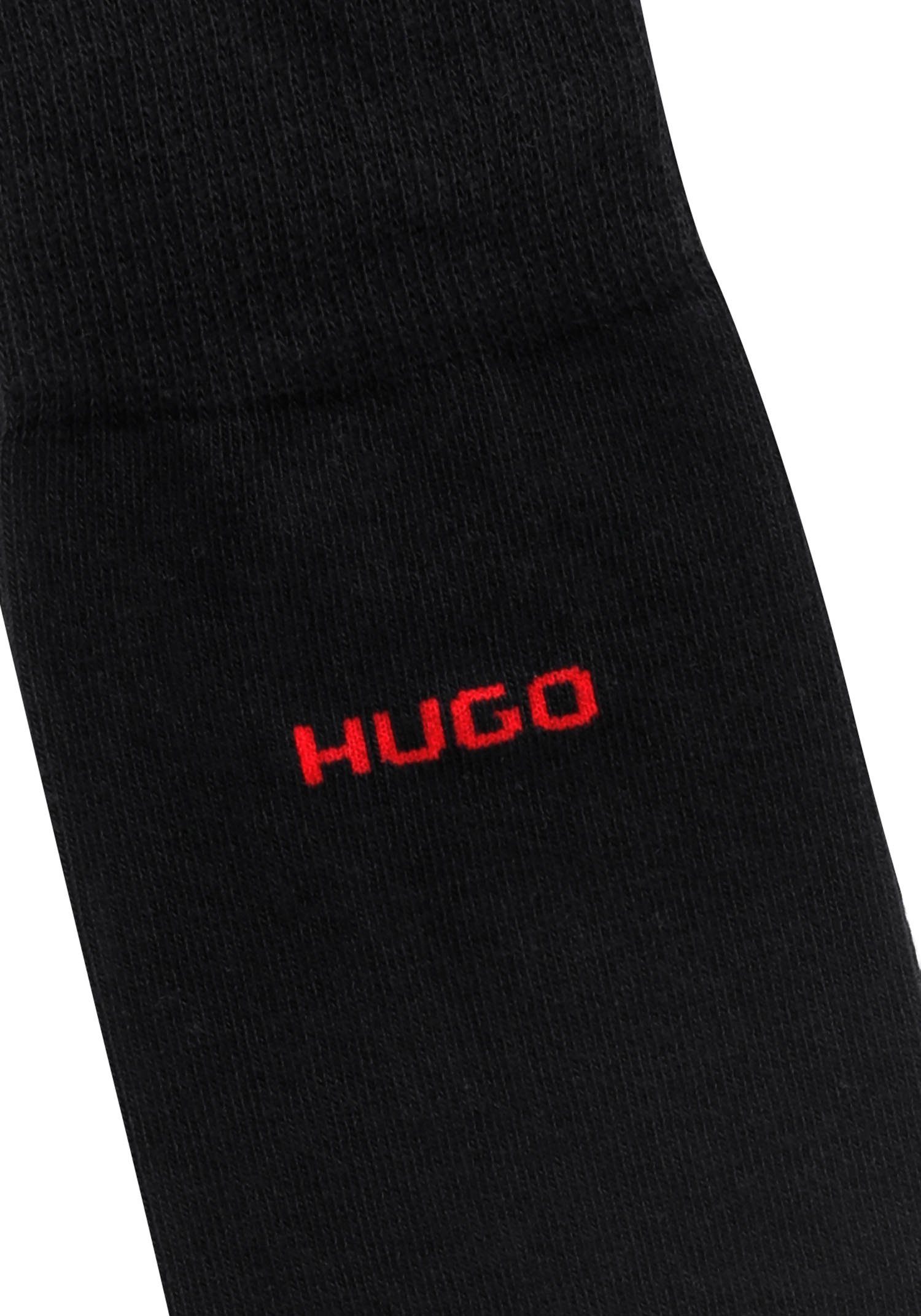 HUGO Businesssocken 2P RS UNI CC (Packung, 2-Paar, 2er Pack) mit kontrastfa günstig online kaufen