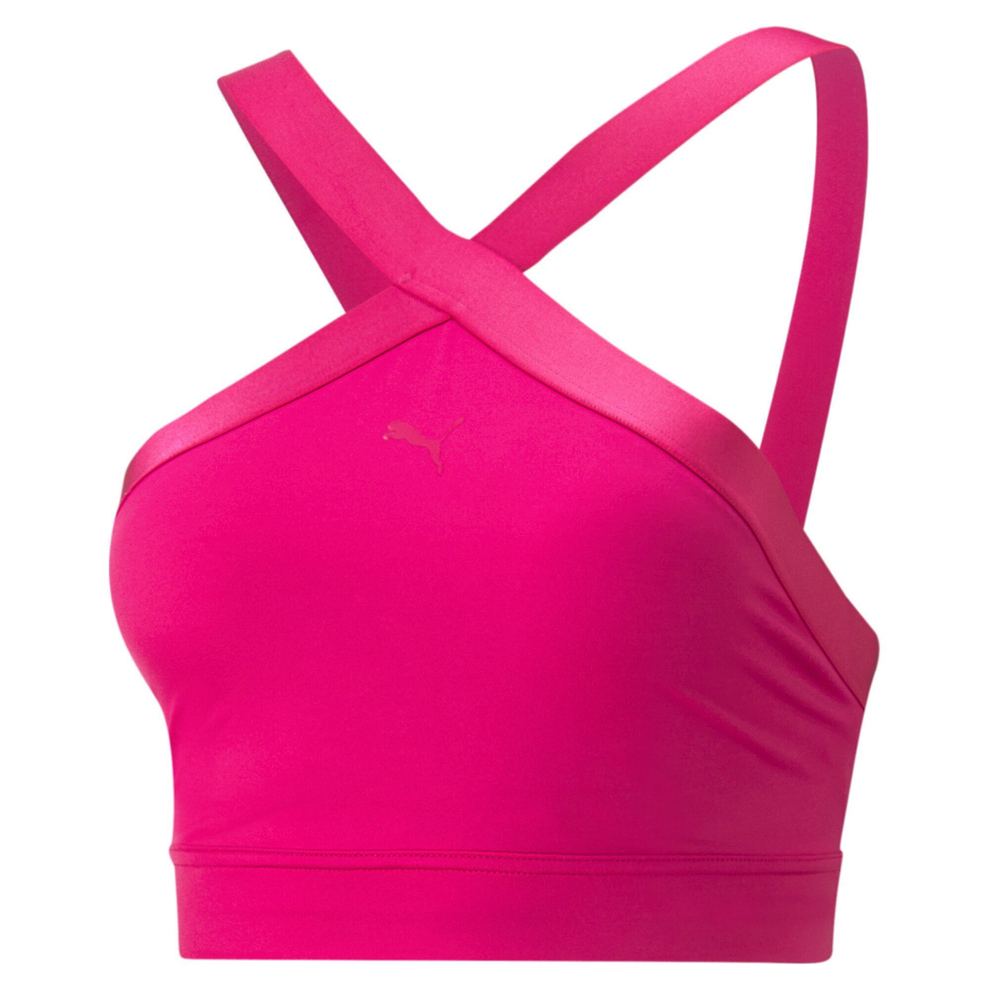 PUMA Sport-BH Orchid Shadow Trainings-BH Sculpt Flawless Pink Damen Longline