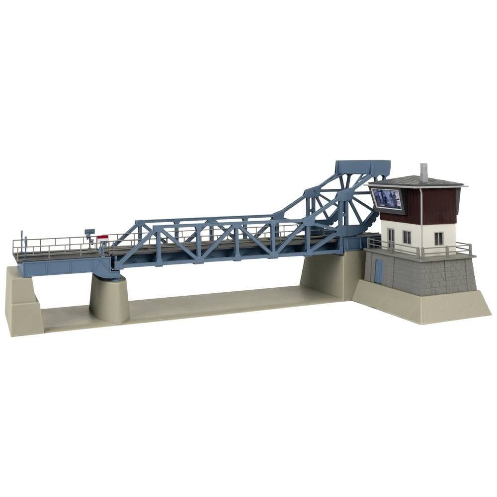 Modelleisenbahn-Gebäude H0 Klappbrücke mit Antrieb