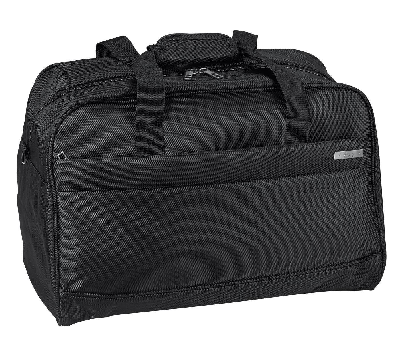 Reisetasche d&n Reisetasche / Weekender / Sporttasche / Saunatasche schwarz 50cm