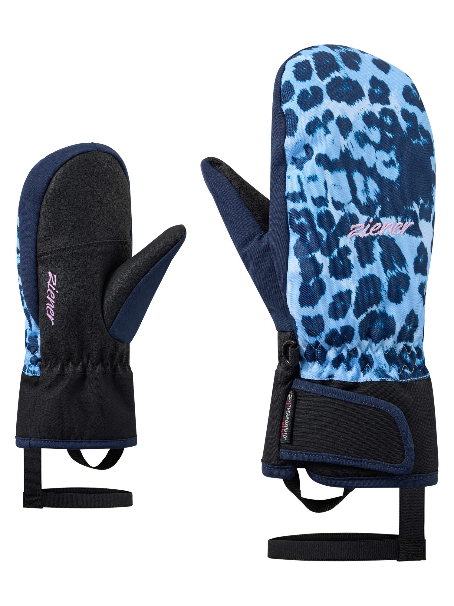 Ziener Fäustlinge LAXIA-Z AQUASHIELD® PrimaLoft® MÄDCHEN wasser-u. winddicht, atmungsaktiv, extra warm durch PrimaLoft®