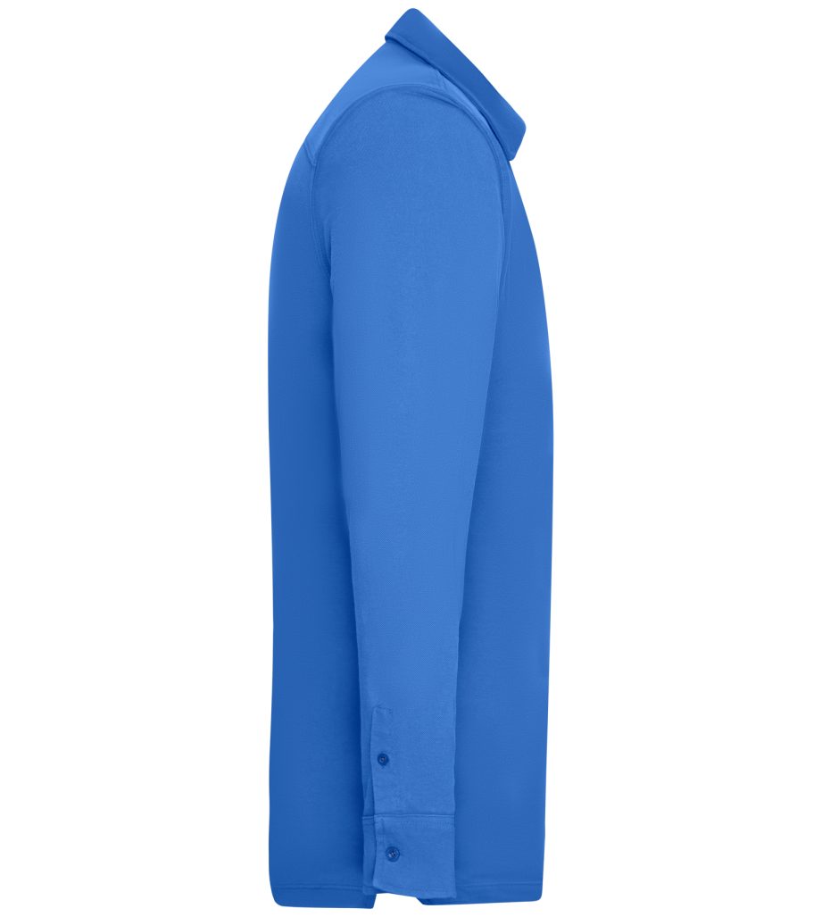 James & Nicholson Langarm-Poloshirt Doppelpack Sportliches Herren Langarm Polo in Washed Optik JN714 (Doppelpack, 2 Stück) Feine Piqué-Qualität – Bild 5 von 5