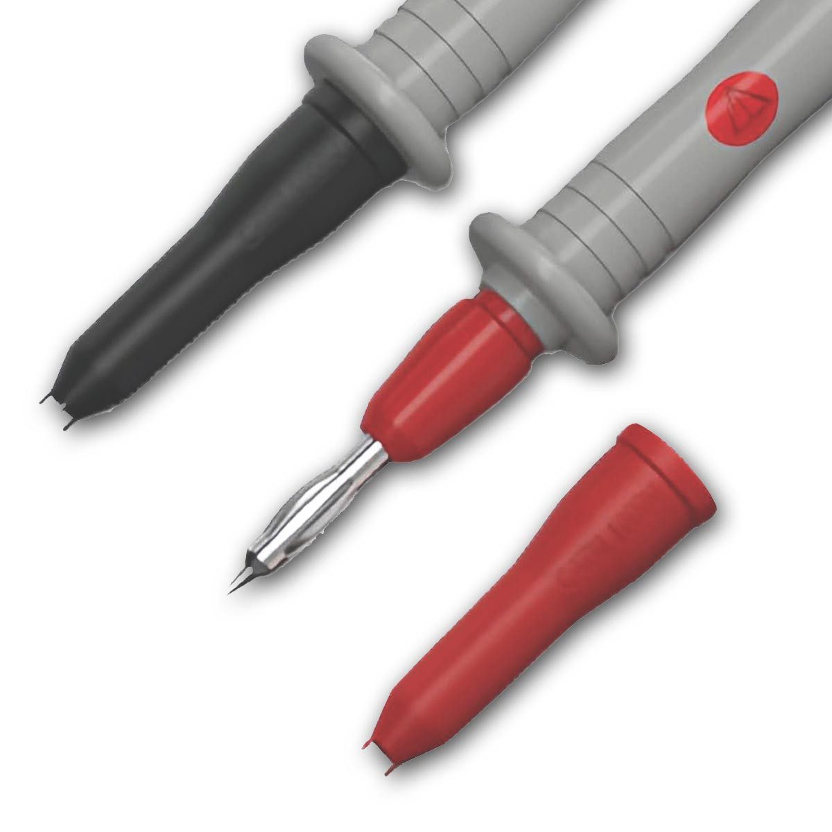 McPower Spannungsprüfer Messkabel-Satz PREMIUM 1m schwarz/rot