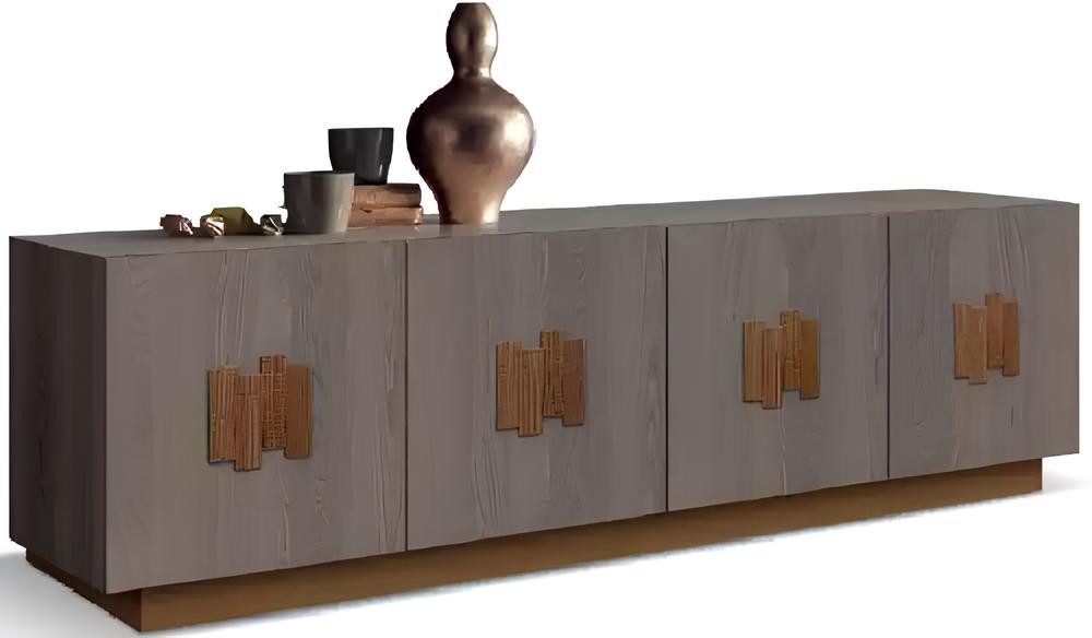 Xlmoebel Sideboard Modernes Holz-Sideboard mit schwingender Funktion und elegantem Design (Sideboard), Hergestellt in Italy