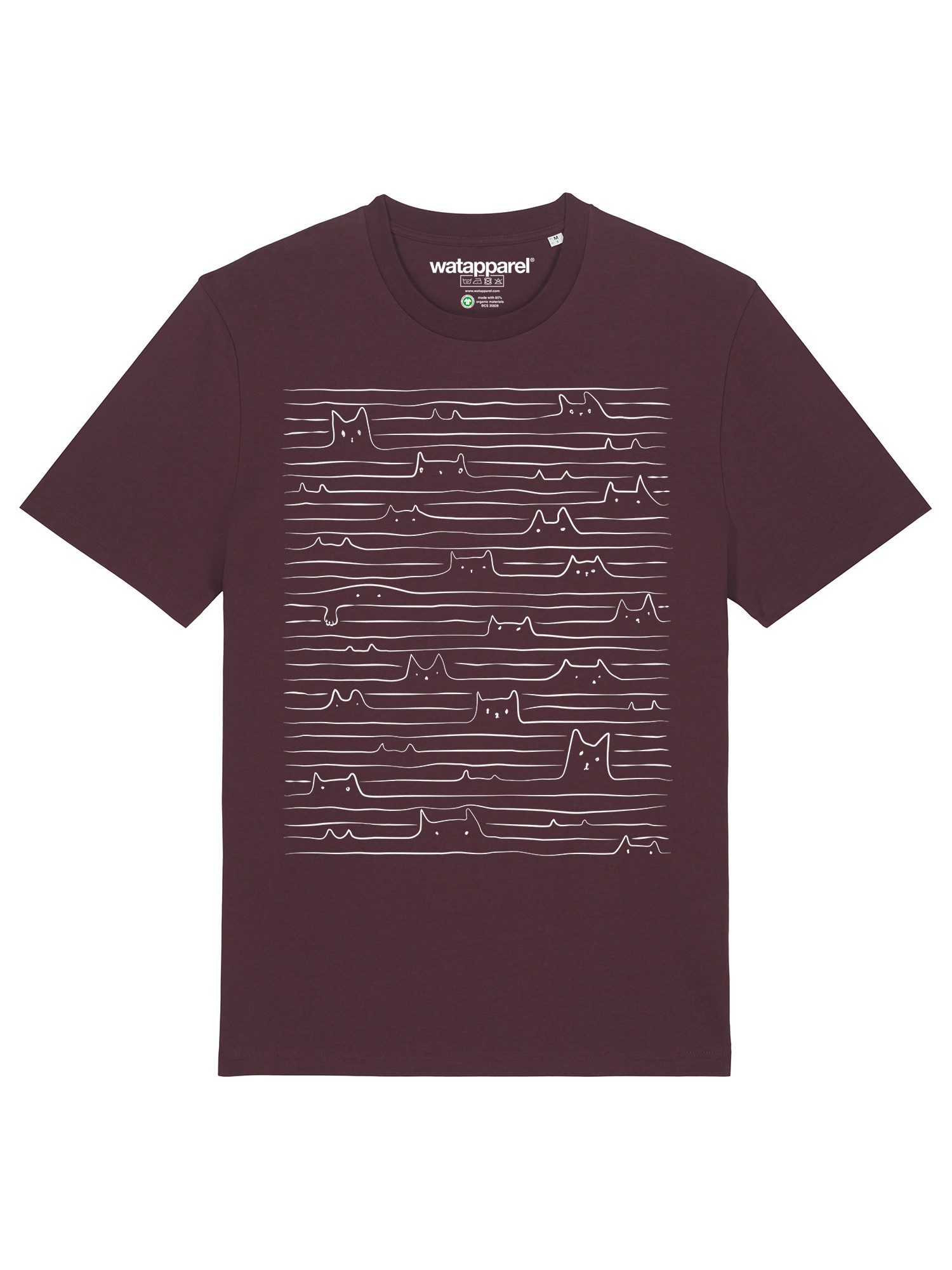 wat? Apparel T-Shirt Doodle Cats