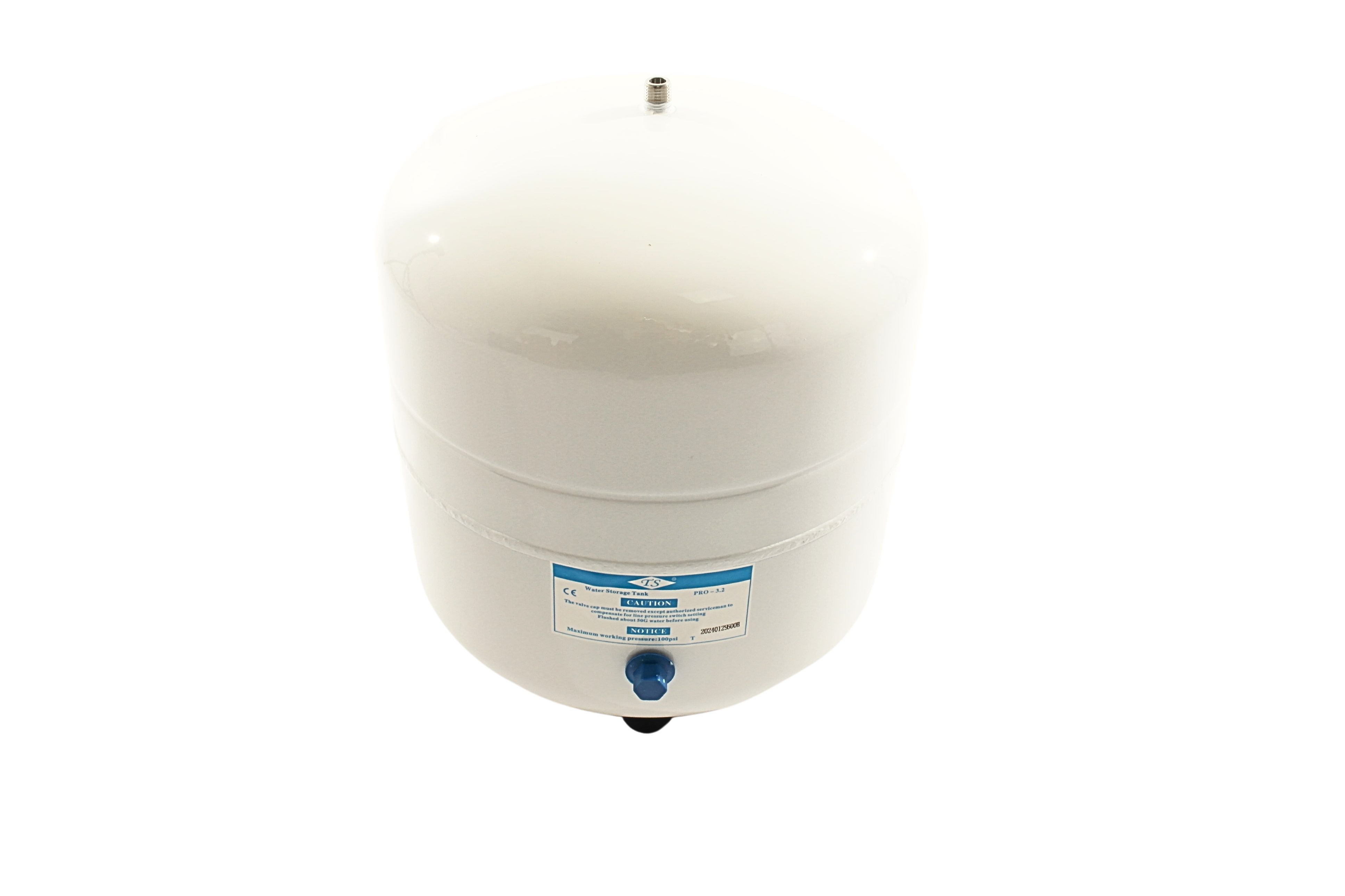 SYS Wasserfilter Osmose Wassertank Wasser Behälter Umkehrosmoseanlage Vorratsbehälter T, Zubehör für Umkehrosmoseanlage, Wasserfilteranlage, Fassungvermögen 3.2 Gallonen, entspricht circa 12 Liter