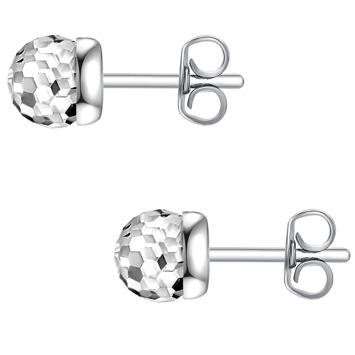 Rafaela Donata Paar Ohrhänger silber, Durchmesser ca. 5,5 mm