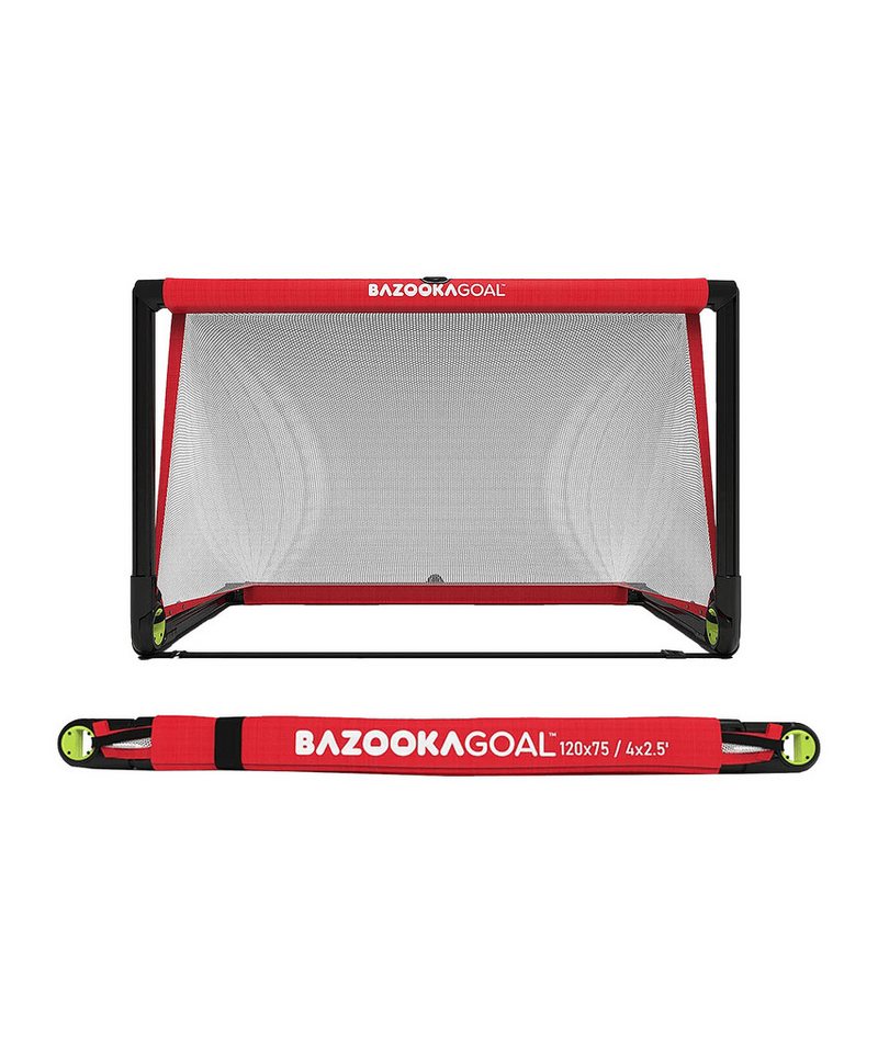 BAZOOKAGOAL™ Trainingshilfe BAZOOKAGOAL SPARE-NET, 120x75cm, white red