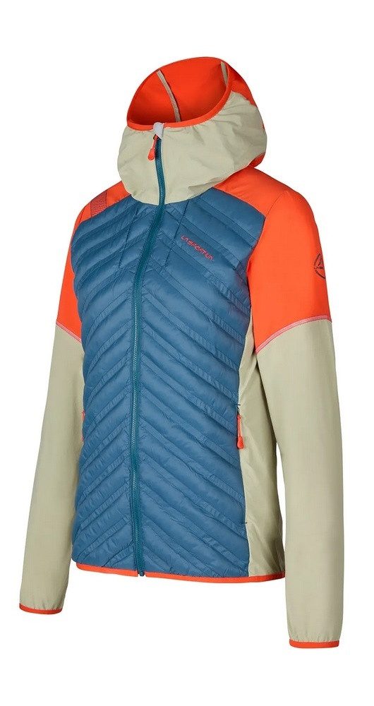 La Sportiva Laufjacke Koro blau/orange/beige Damen