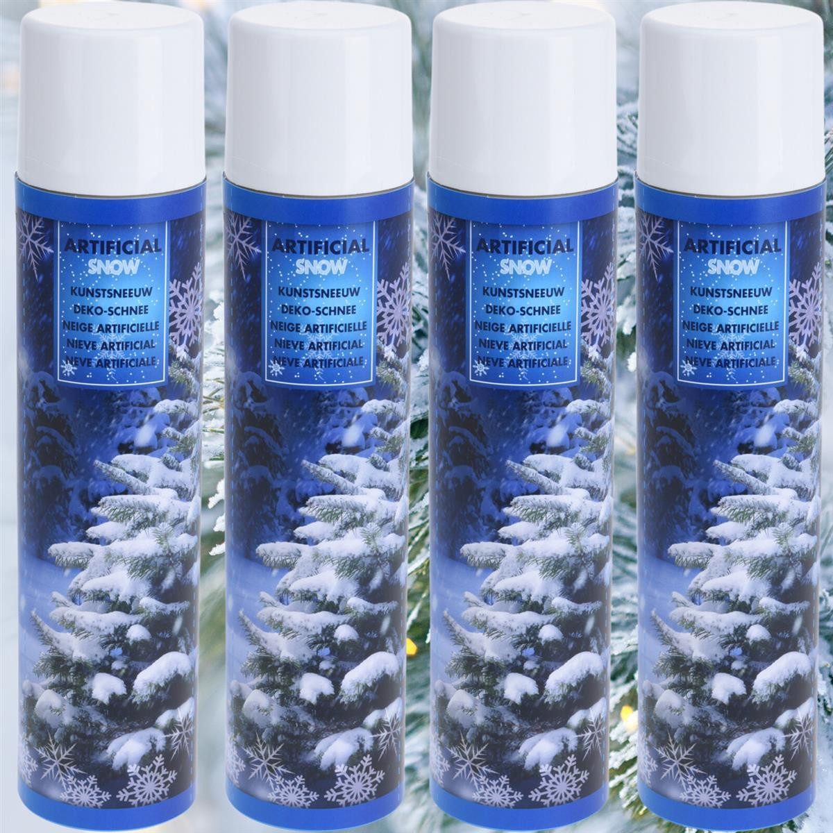 Kamelio Fensterdekoration 1200ml Kunstschnee Dekoschnee Spray günstig online kaufen