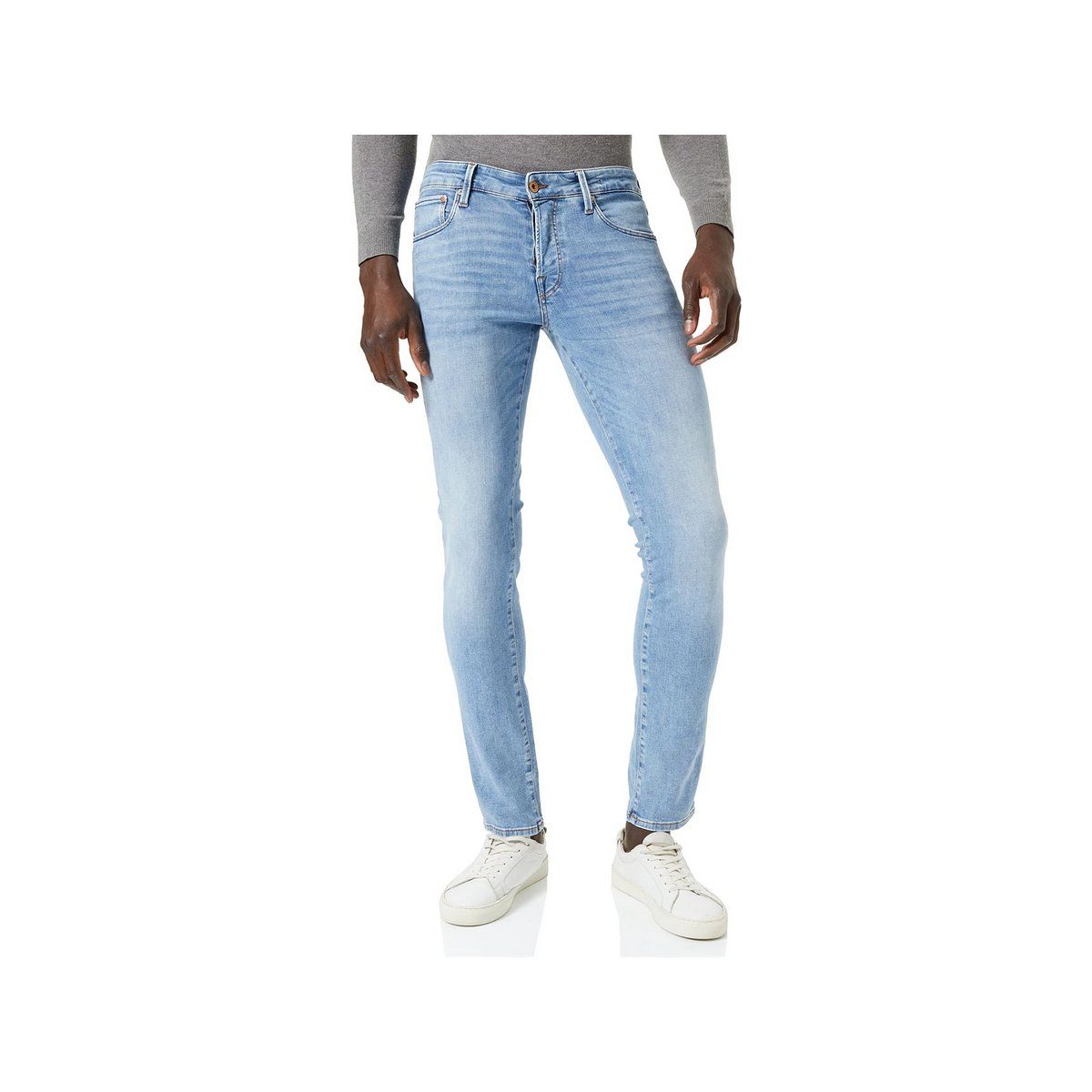 & (1-tlg) blau Jack Jones 5-Pocket-Jeans