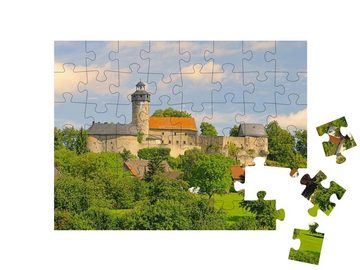 puzzleYOU Puzzle Schloss Zwernitz, 48 Puzzleteile, puzzleYOU-Kollektionen Burgen