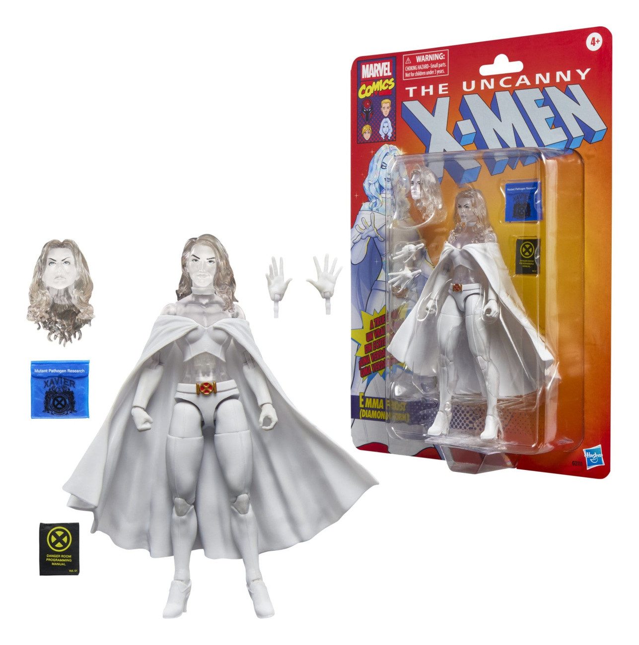 Hasbro Actionfigur The Uncanny X-Men Marvel Legends Actionfigur Emma Frost (Diamond Form)