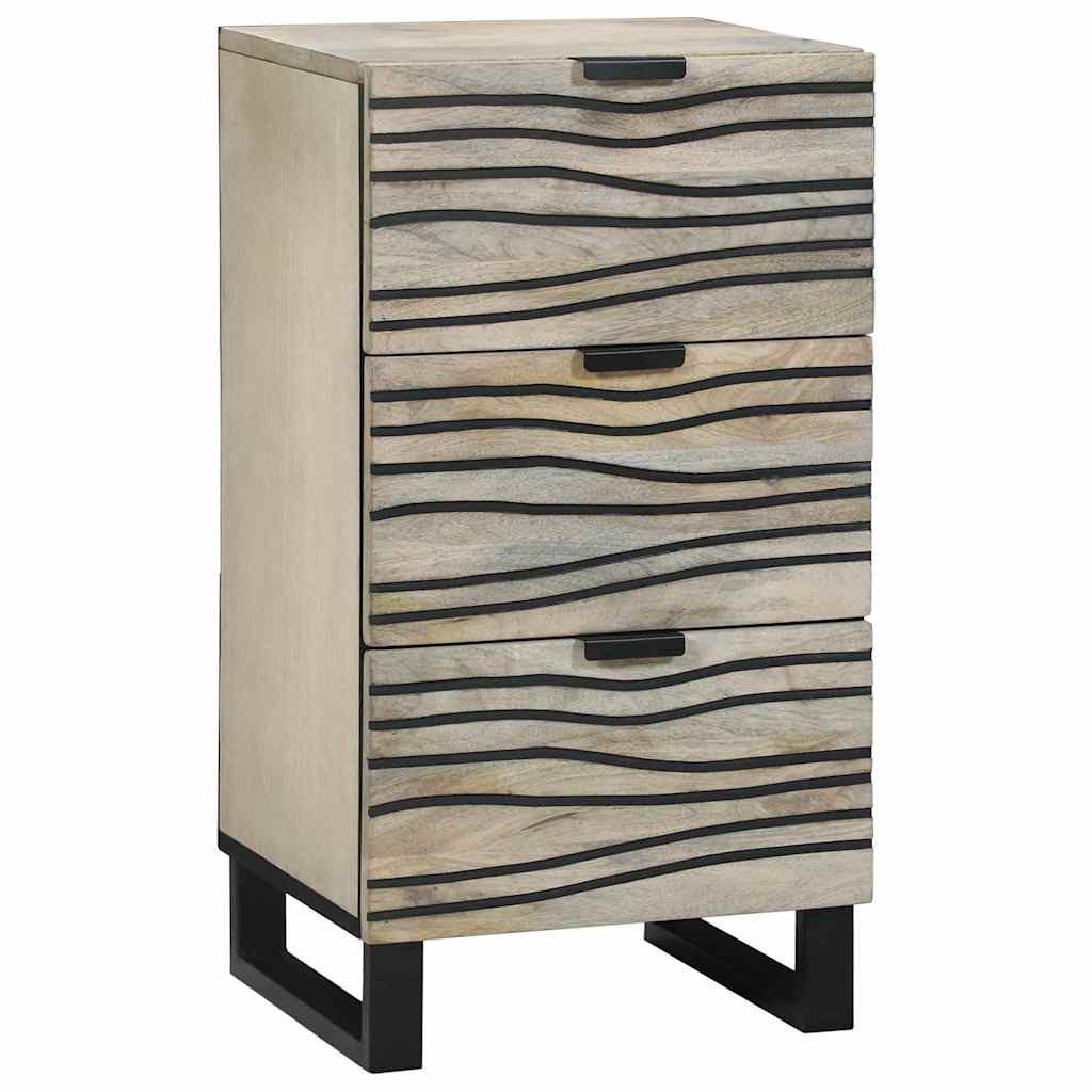 vidaXL Sideboard Medienlagerungsschränke & Regale Weiß 40 x 33 x 75 cm (1 St)