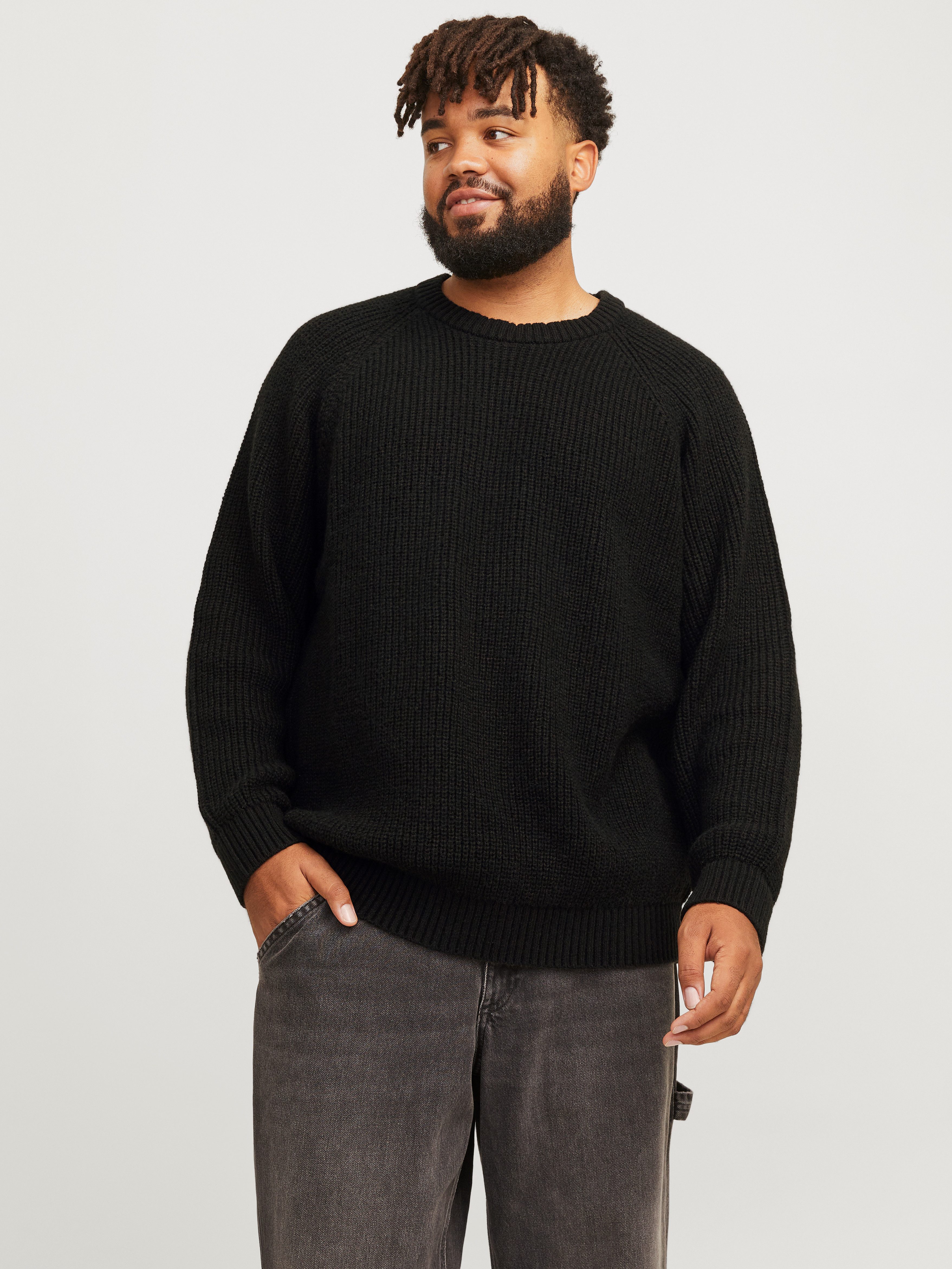 Jack & Jones PlusSize Rundhalspullover JJJONES günstig online kaufen