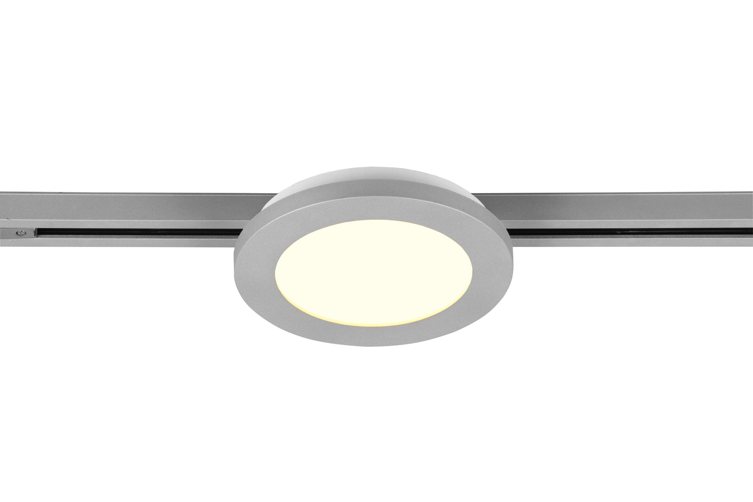 TRIO Leuchten Deckenleuchte TRIO-Leuchten Deckenleuchte DUOLINE DH 17x2.90 cm grau Deckenlampe, Warmweiß