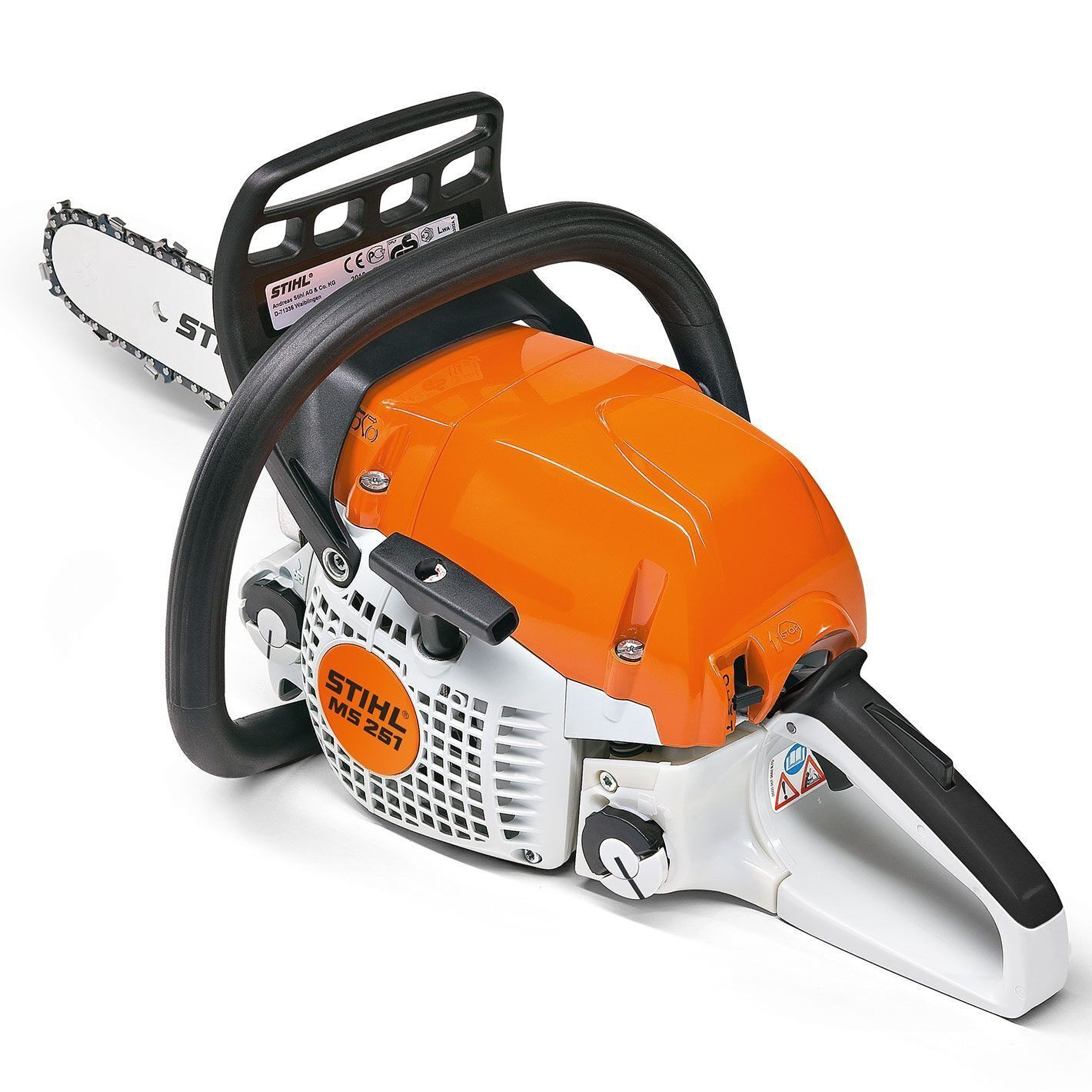 STIHL Benzin-Kettensäge STIHL MS 251 Kettensäge 35 cm, 35 cm Schwertlänge, Hohe Schnittleistung