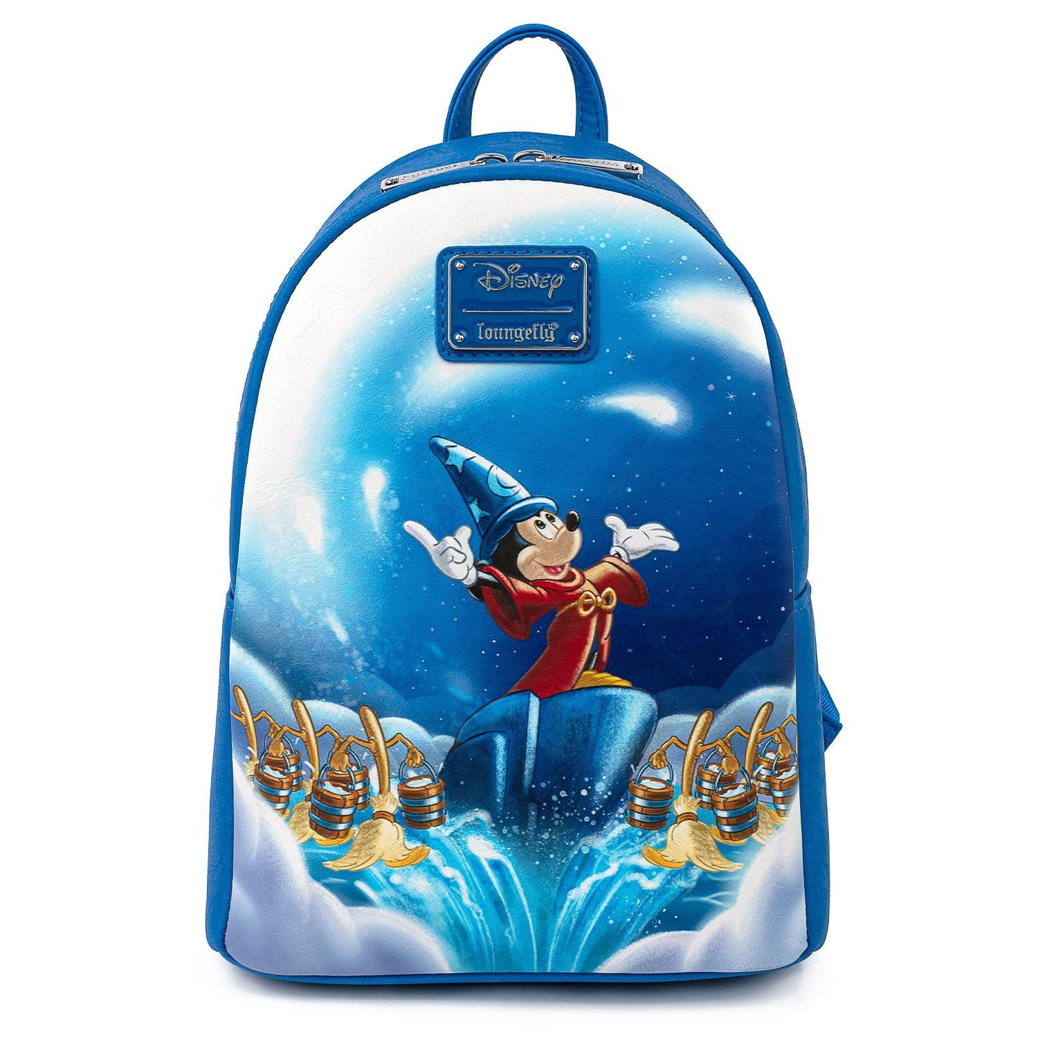 Loungefly Minirucksack Disney by Loungefly Rucksack Fantasia Sorceror Mickey (1-tlg), hochwertig und detailliert