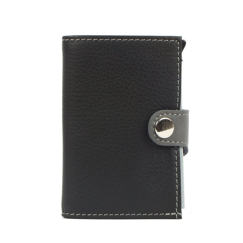 Margelisch Mini Geldbörse noonyu single leather, Kreditkartenbörse aus  Upcycling Leder
