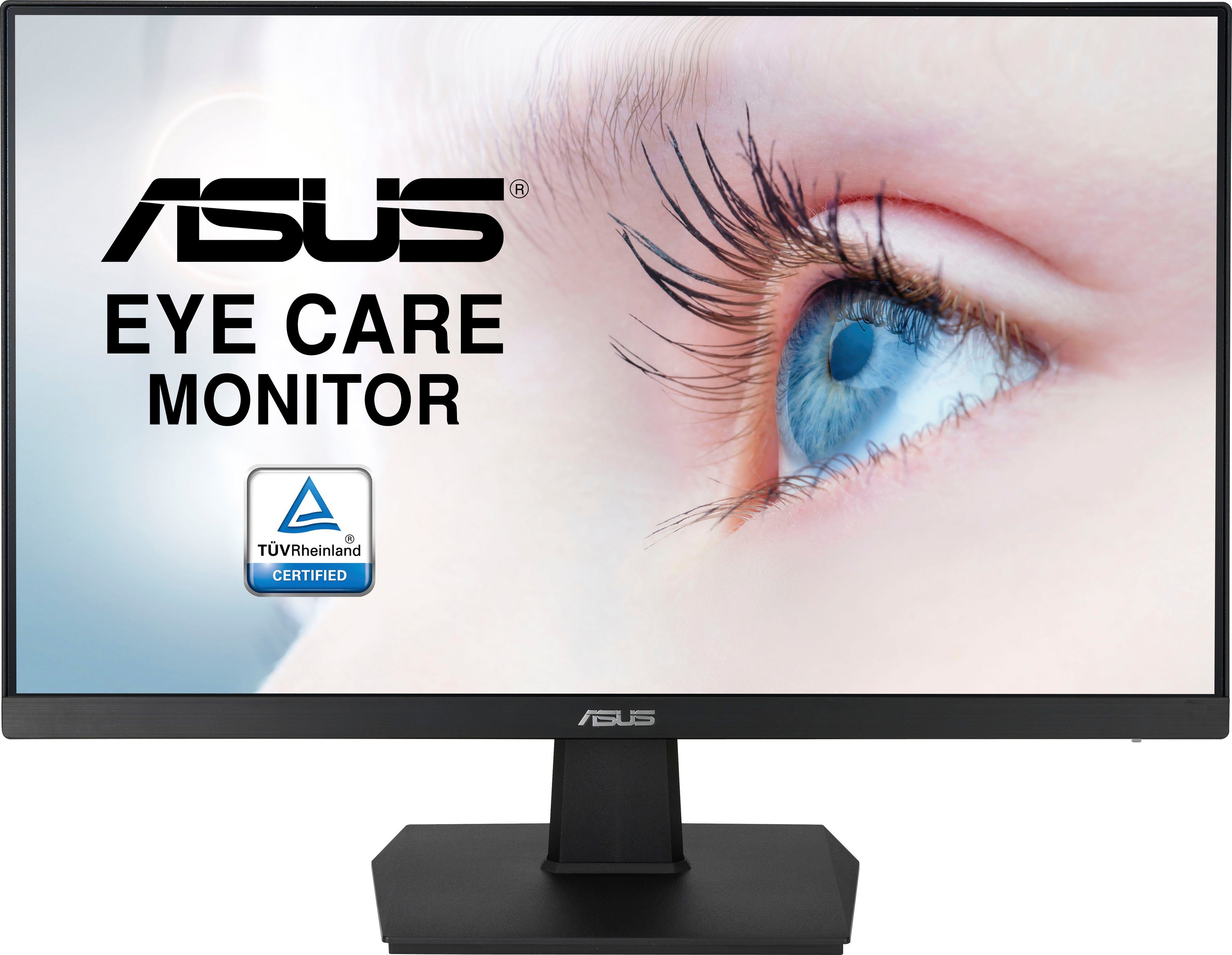 Asus VA24EHE LED-Monitor (61 cm/24 ", 1920 x 1080 px, Full HD, 5 ms Reaktionszeit, 75 Hz, IPS)