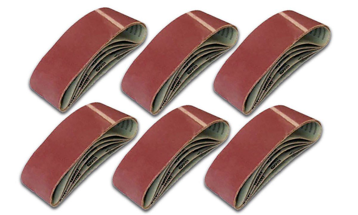 60, 50x 100x610 Schleifband VaGo-Tools (Packung) Korn Schleifpapier mm Schleifbänder