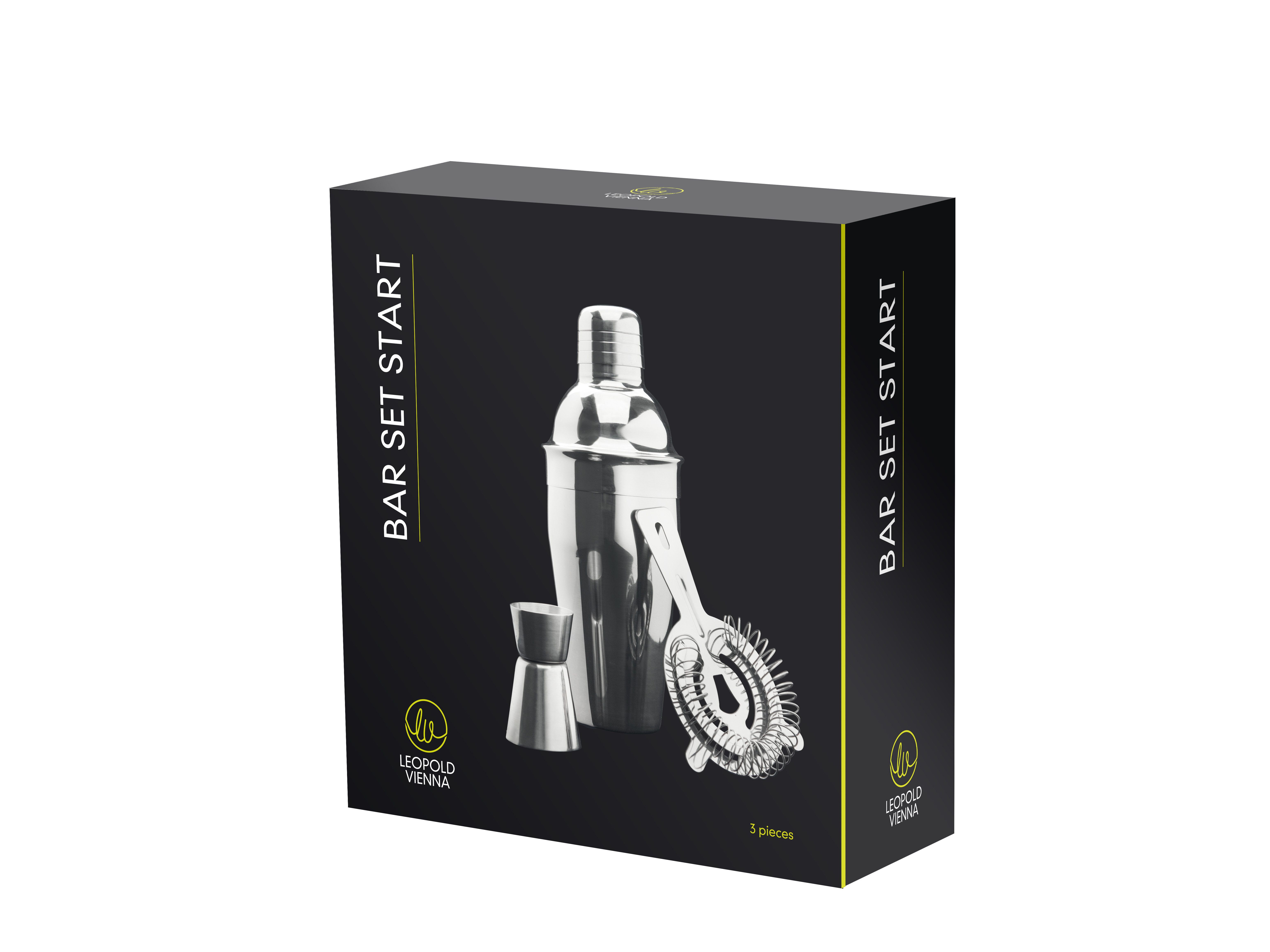 Leopold Vienna Cocktail Shaker, Metall