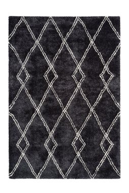 Teppich Orlando 125, me gusta, rechteckig, Höhe: 27 mm, Weicher Hochflorteppich, dezent gestaltet,Fußbodenheizung geeignet