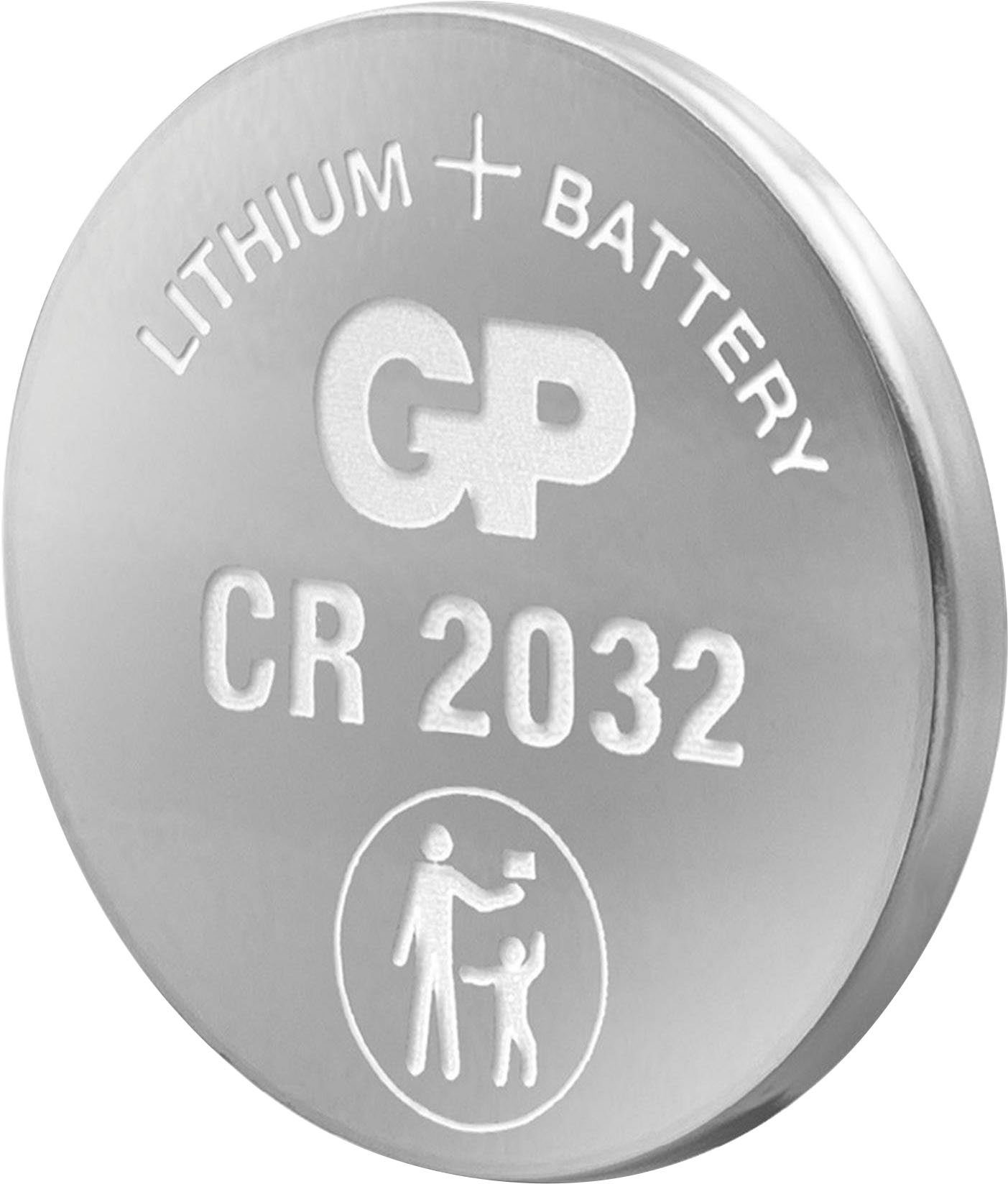 Image of GP Batteries »CR2032 Lithium« Knopfzelle, CR2032 (3 V, 10 St)