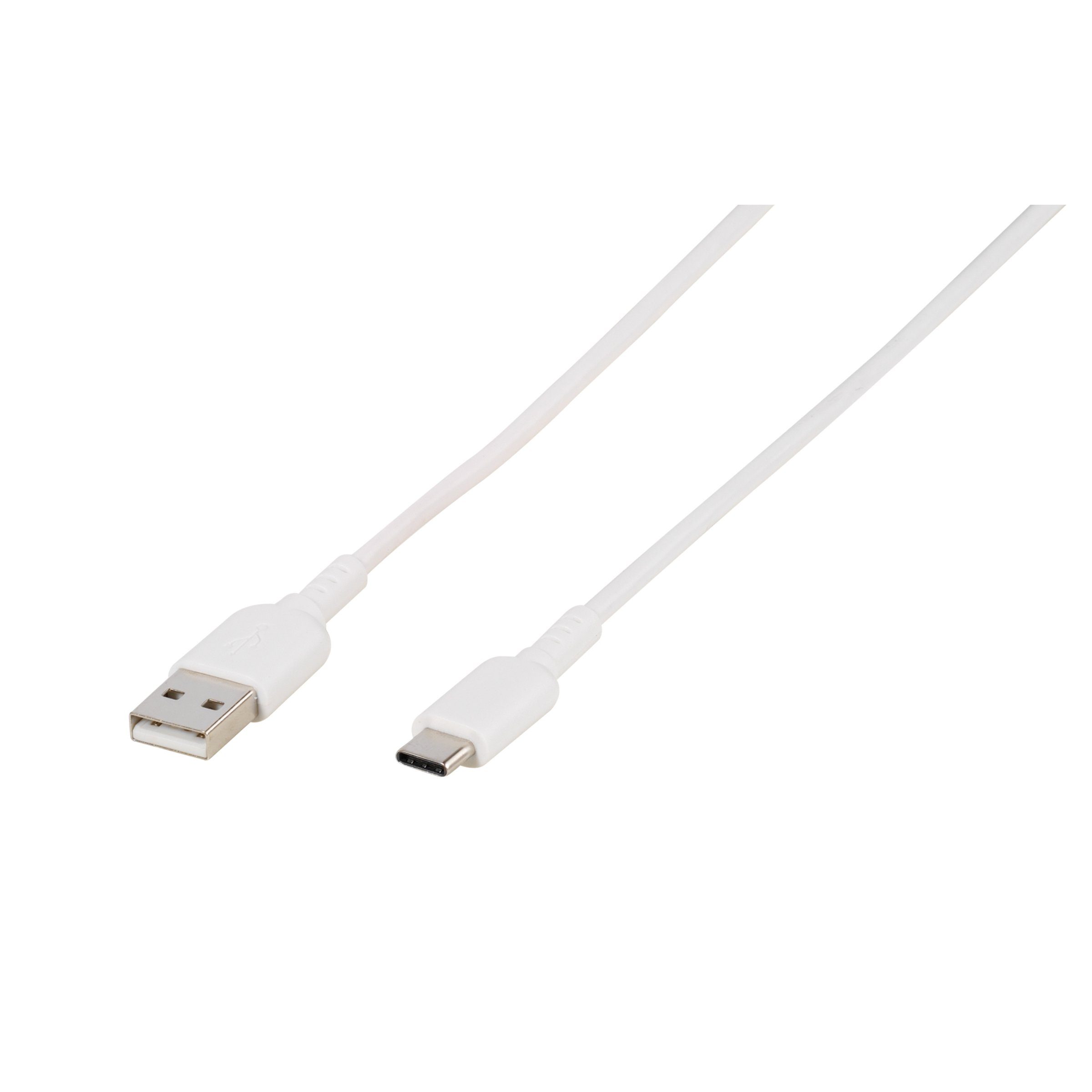 Vivanco SmartphoneLadegerät (1tlg), Maximale Kompatibilität mit USB Type C™ Stecker zu USB A