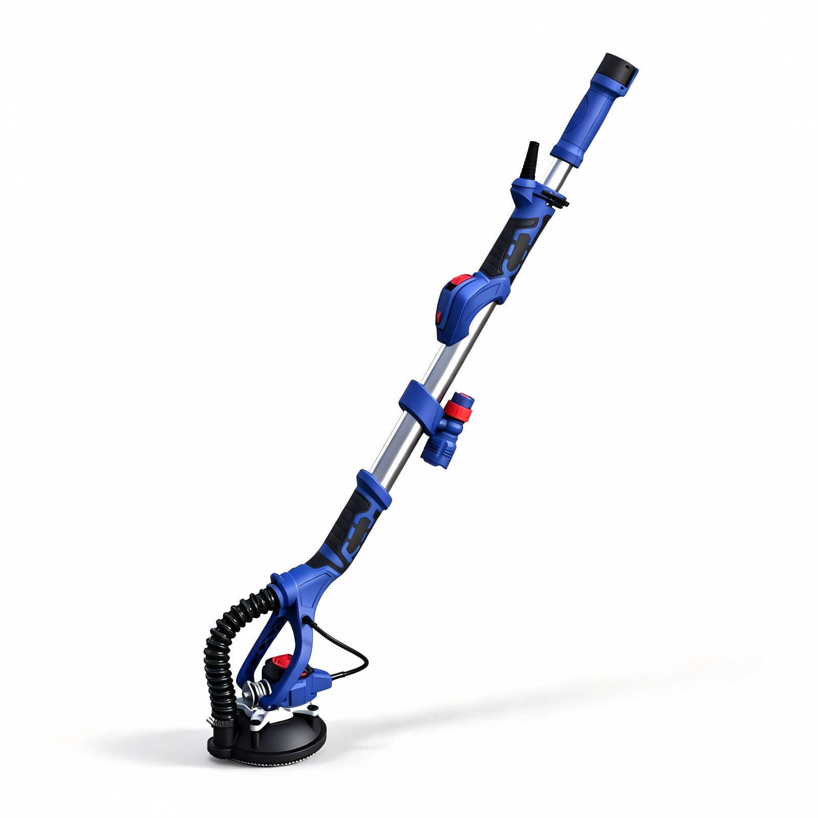 Fanzwork Winkelschleifer FANZWORK Bürstenloser Betonschleifer 1650W mit Teleskopstange, max. 4000 U/min, bürstenlos