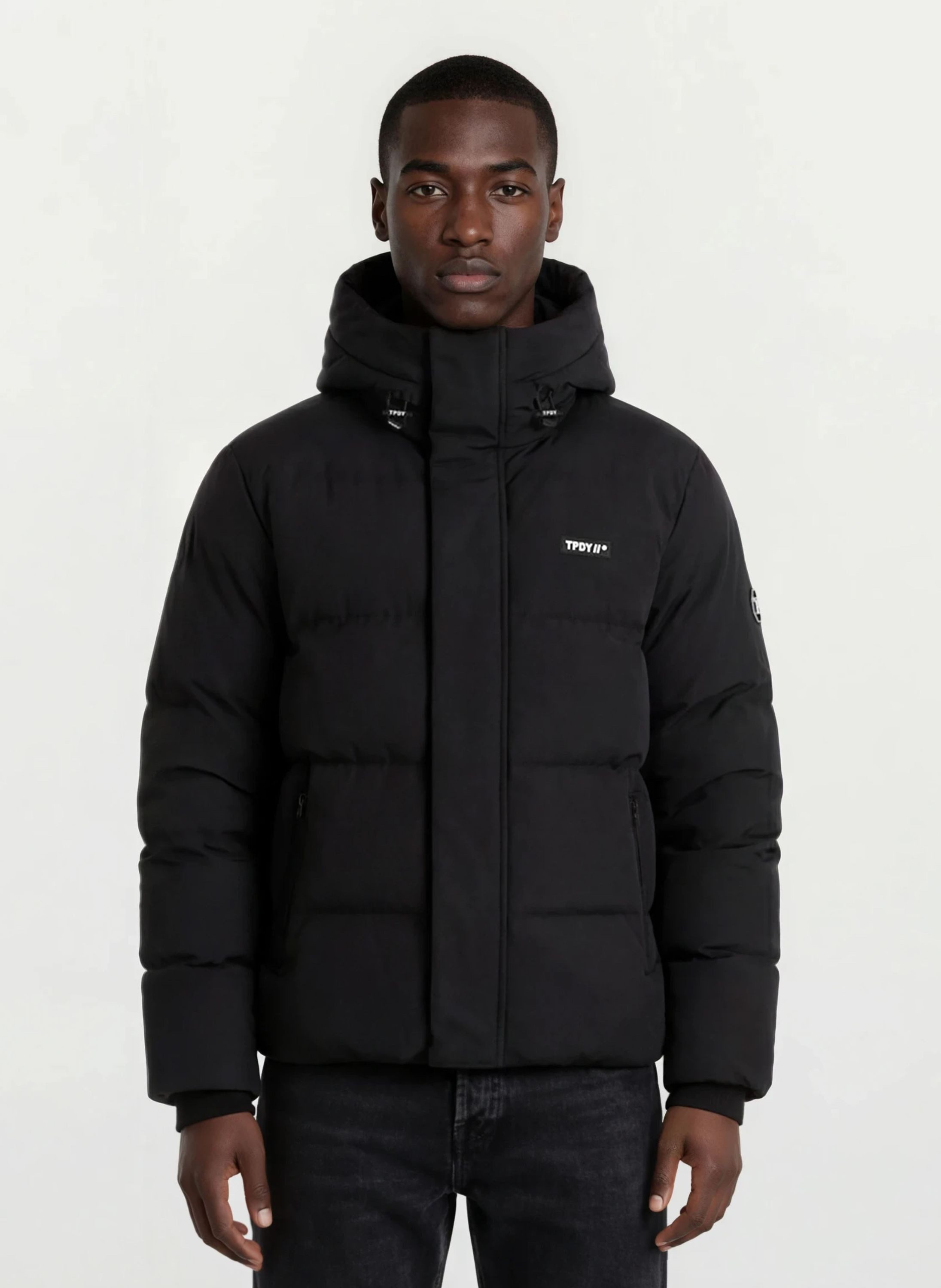 trueprodigy Winterjacke Edris Steppjacke mit Eingrifftaschen und diversen Applikationen