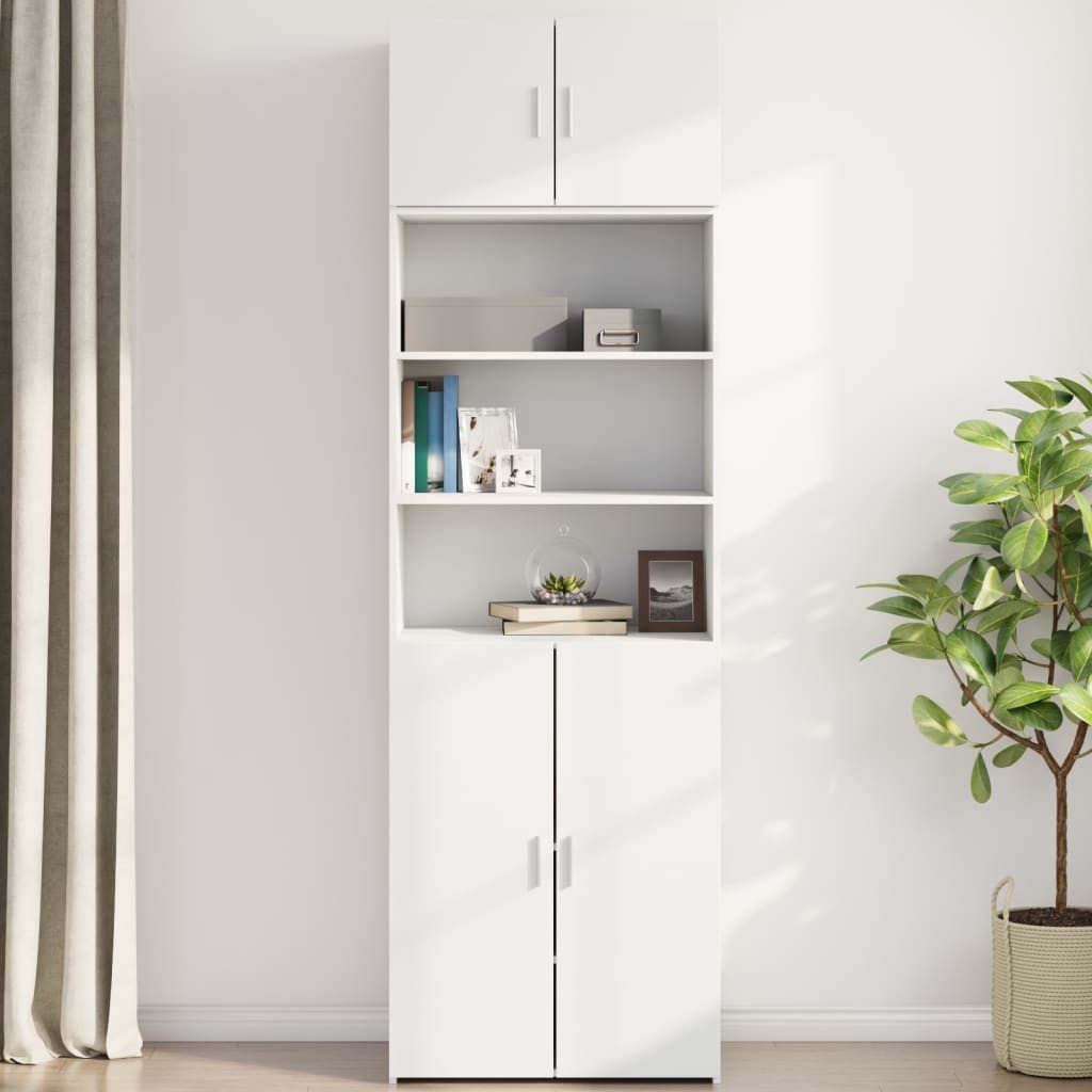 vidaXL Hängeschrank Wandschrank Weiß 70x42,5x40 cm günstig online kaufen