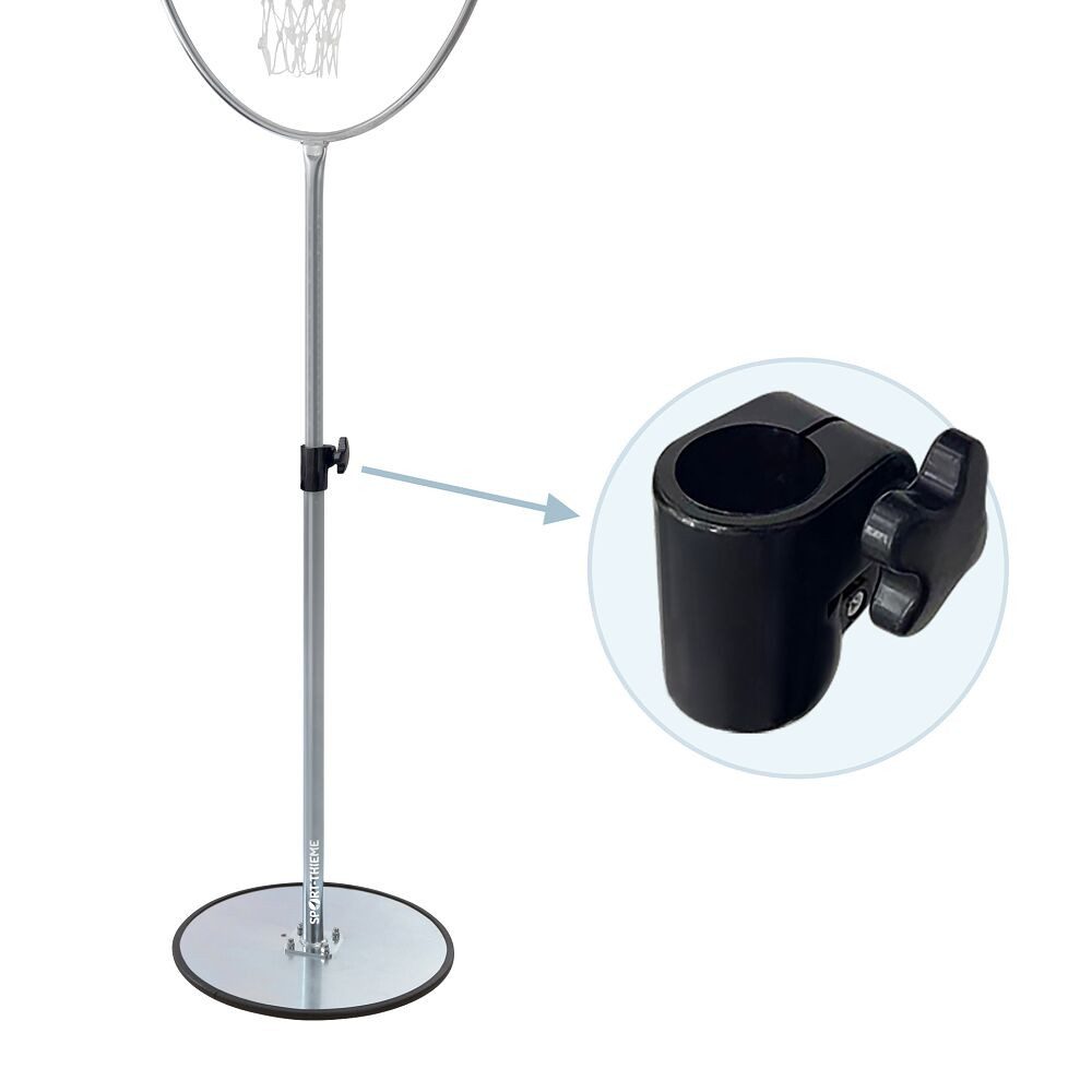 Sport-Thieme Volleyball Korbballständer School, Multifunktionaler Einsatz: Korbball-Einrichtung drehbar