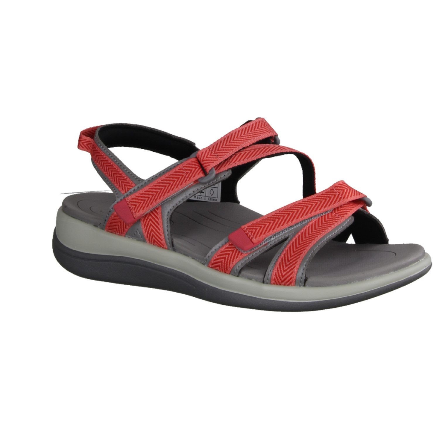 OrthoFeet Lake Red Sandalette