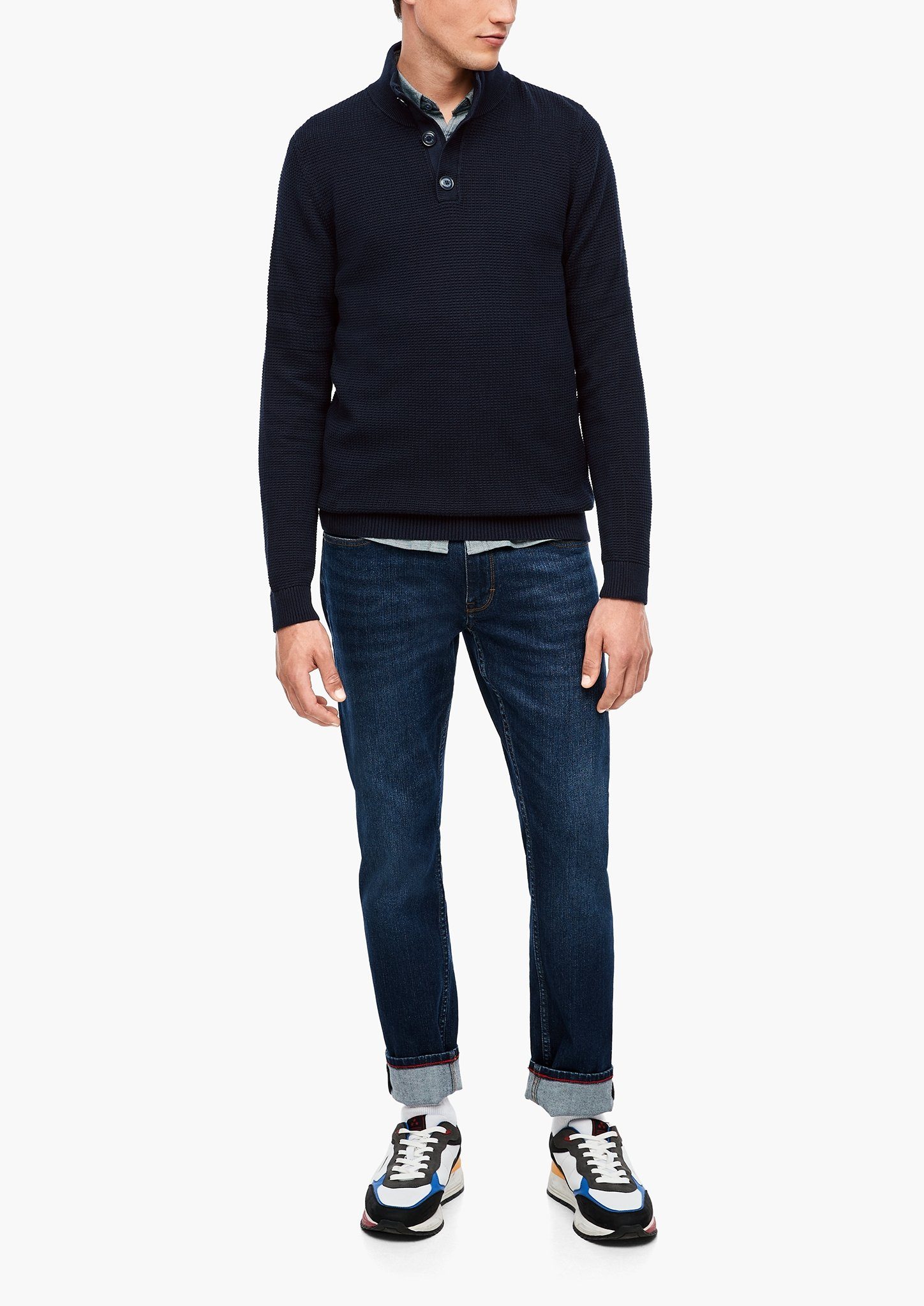 s.Oliver Wollpullover Feinstrickpullover