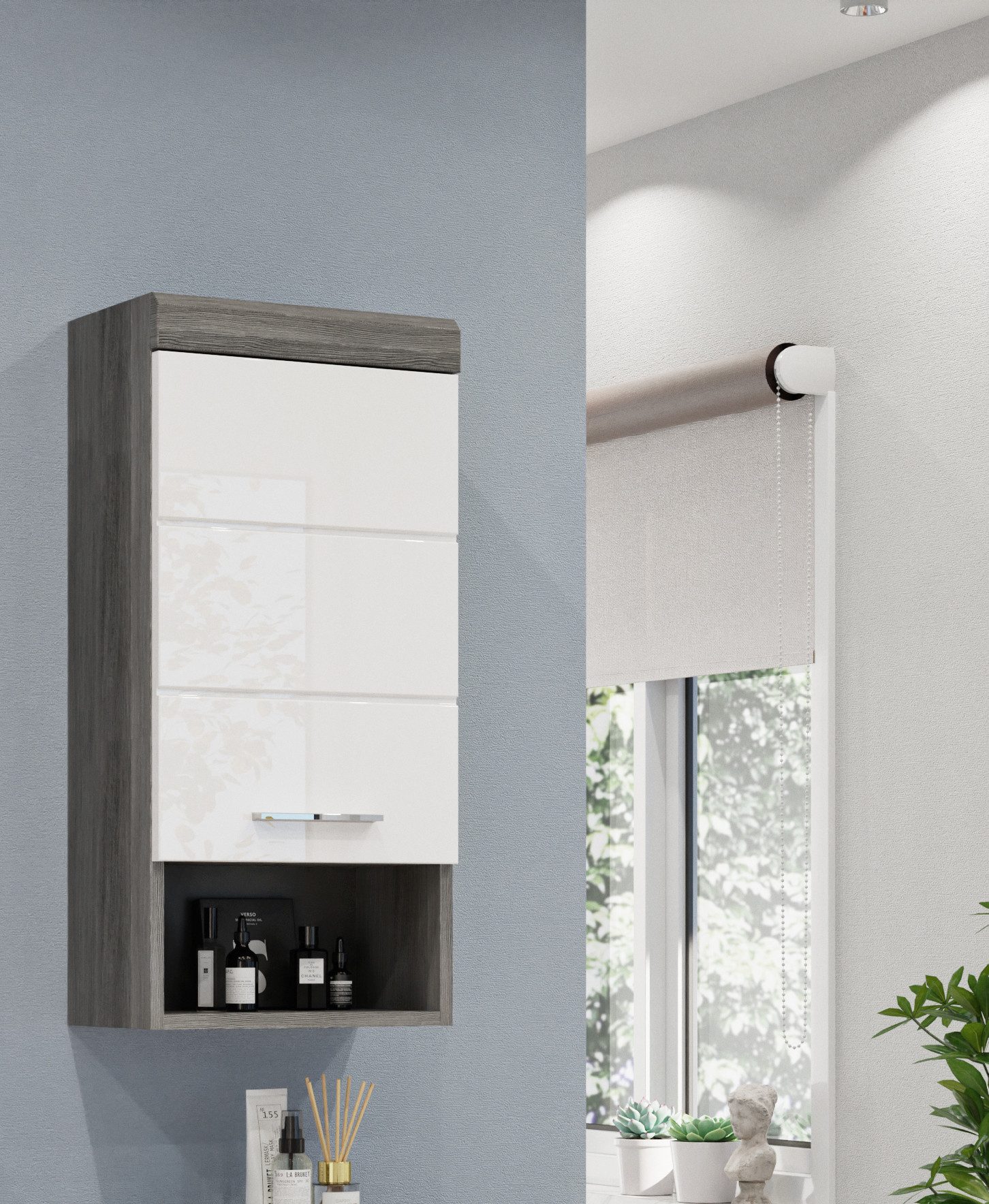 INOSIGN Hängeschrank SIENA, Breite 37cm, 1 Tür, 1 offenes Fächer, 1 Einlege günstig online kaufen