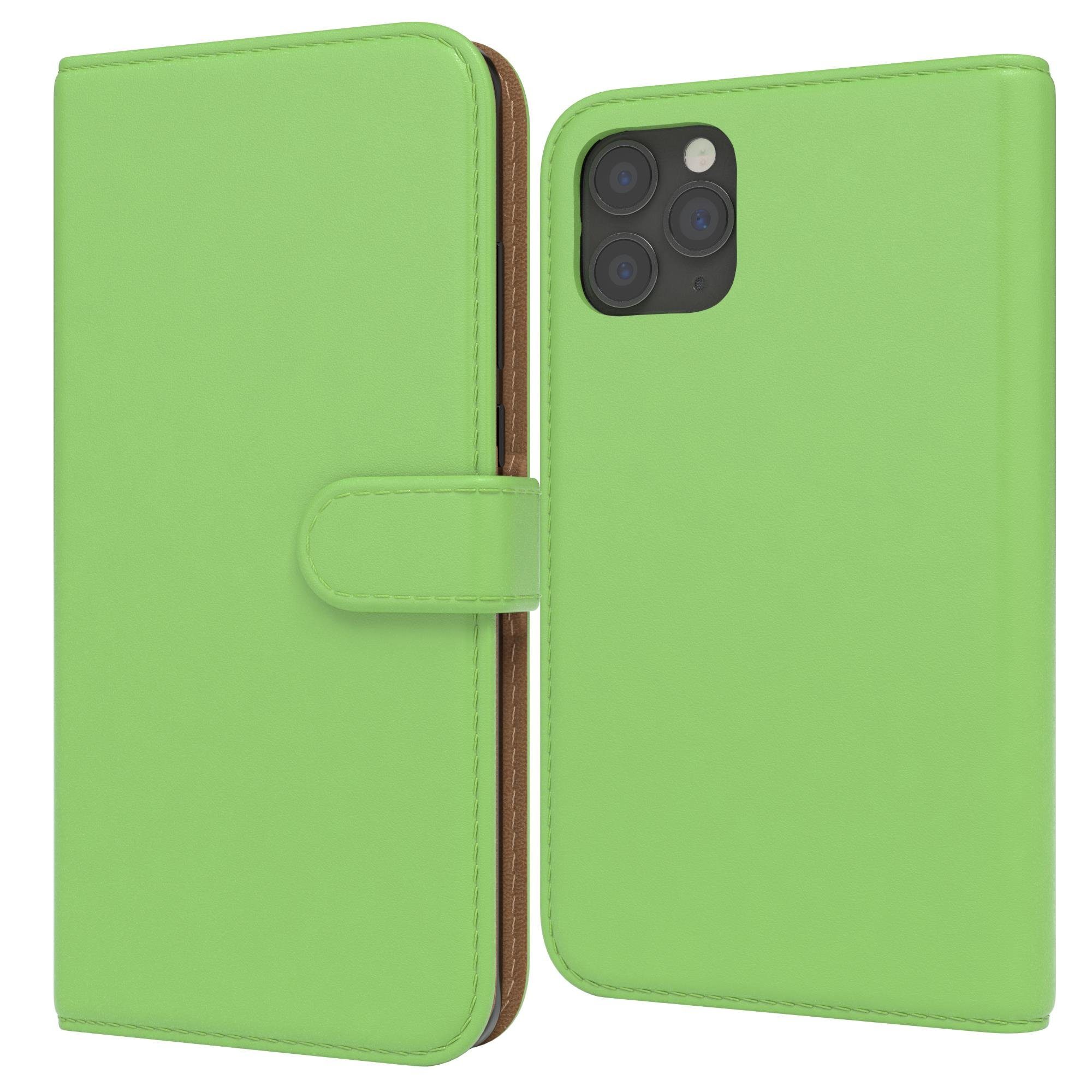 EAZY CASE Handyhülle Bookstyle Farbig für Apple iPhone 11 Pro, Schutzhülle mit Standfunktion Kartenfach Handytasche aufklappbar Etui