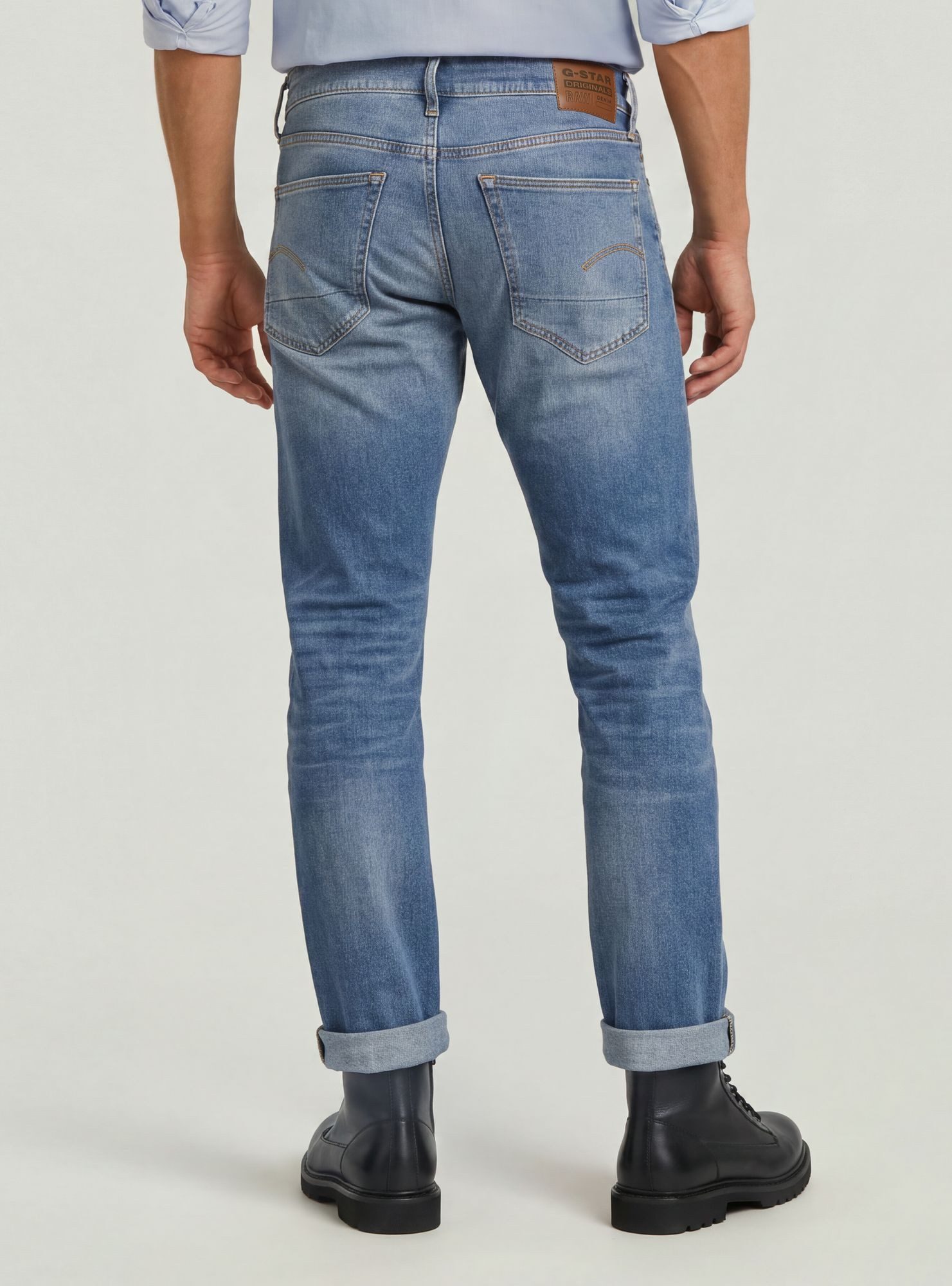 G-STAR Regular-fit-Jeans 3301 Regular Tapered Jeans – Bild 4 von 5
