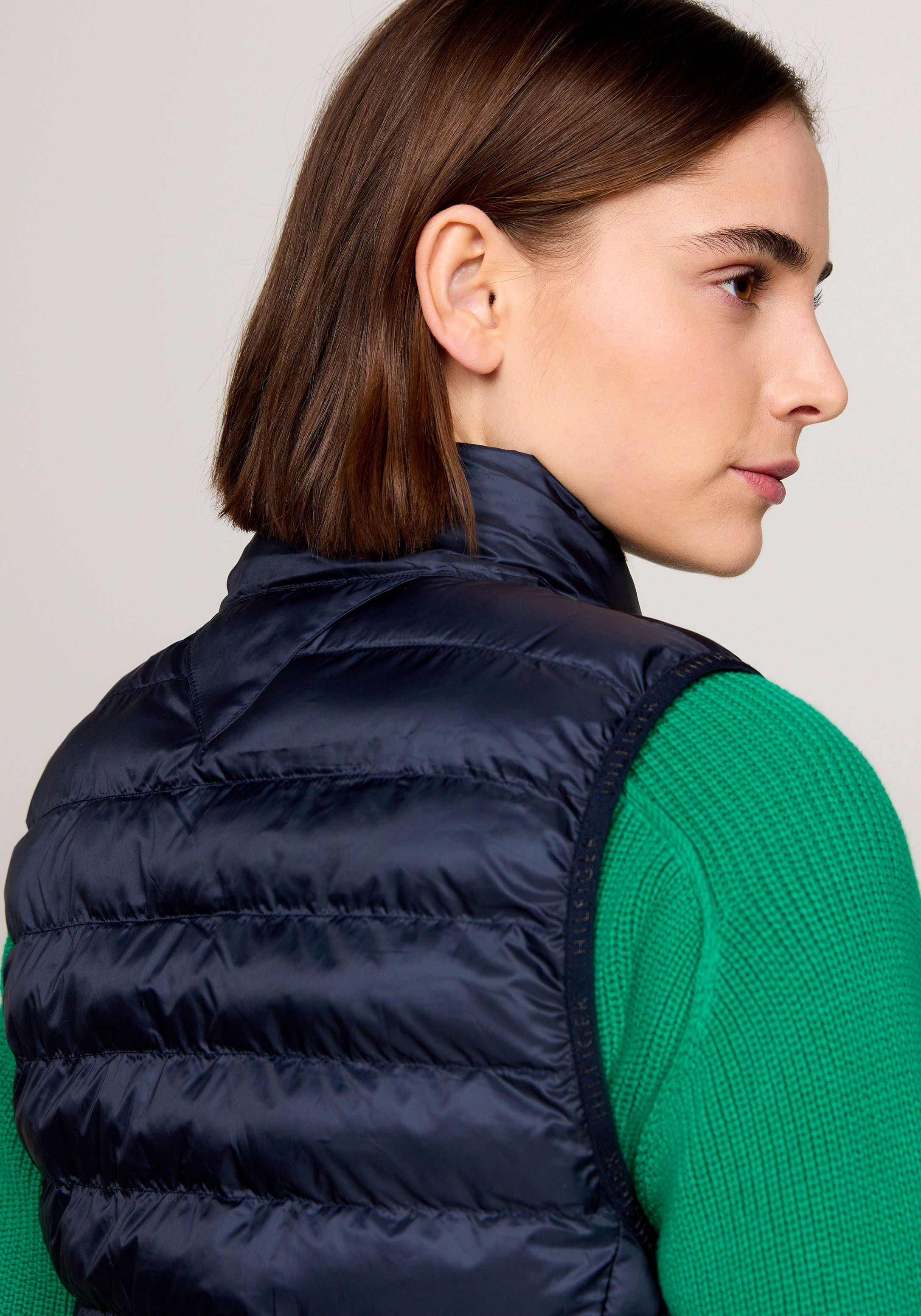 Tommy Hilfiger Steppweste LW PADDED GLOBAL STRIPE VEST (Global Serie TH WOM günstig online kaufen