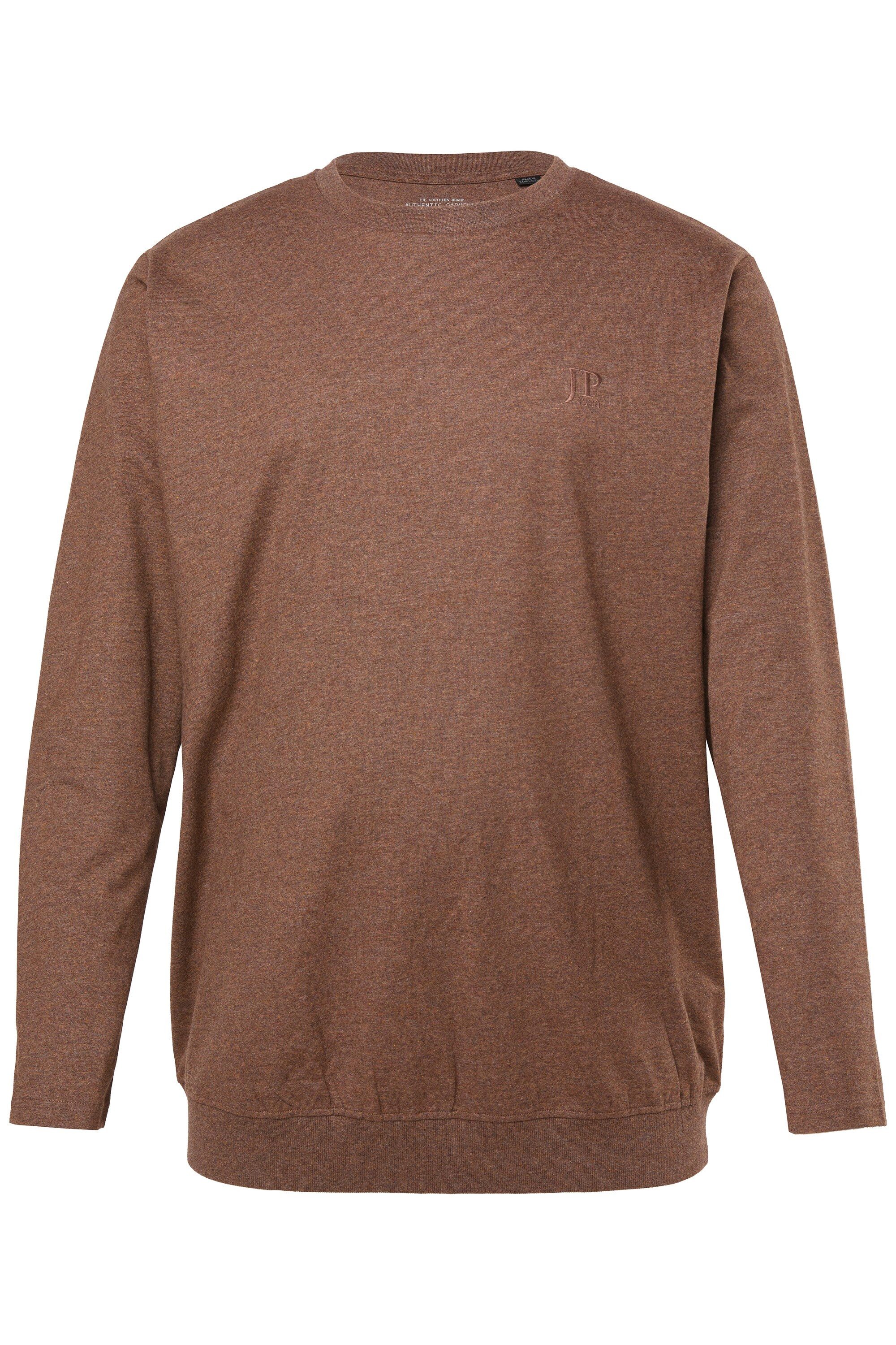 JP1880 T-Shirt JP1880 Langarmshirt Bauchfit Basic Rundhals günstig online kaufen