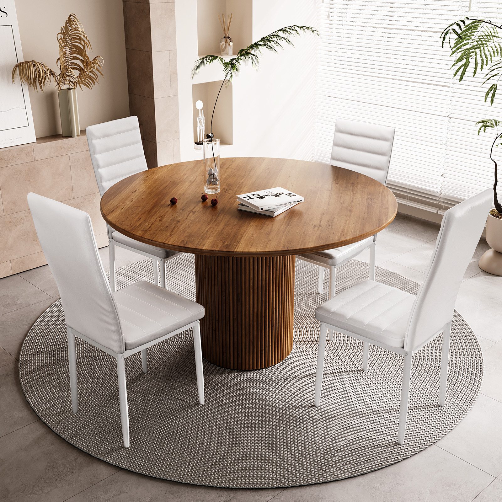 Bealife Esszimmerstuhl ( 4er-Set) ,Küchenstuhl mit Gepolstert,Esszimmerstüh günstig online kaufen