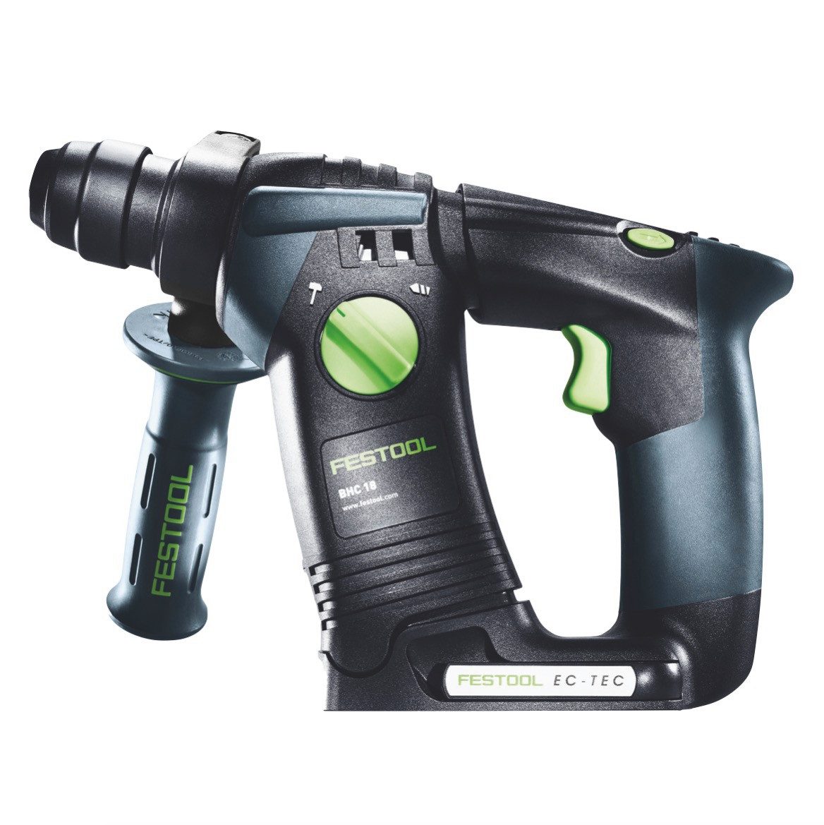 FESTOOL Akku-Bohrhammer BHC 18-Basic Akku Bohrhammer 18 V 1,8 J SDS Plus Brushless + 1x Akku