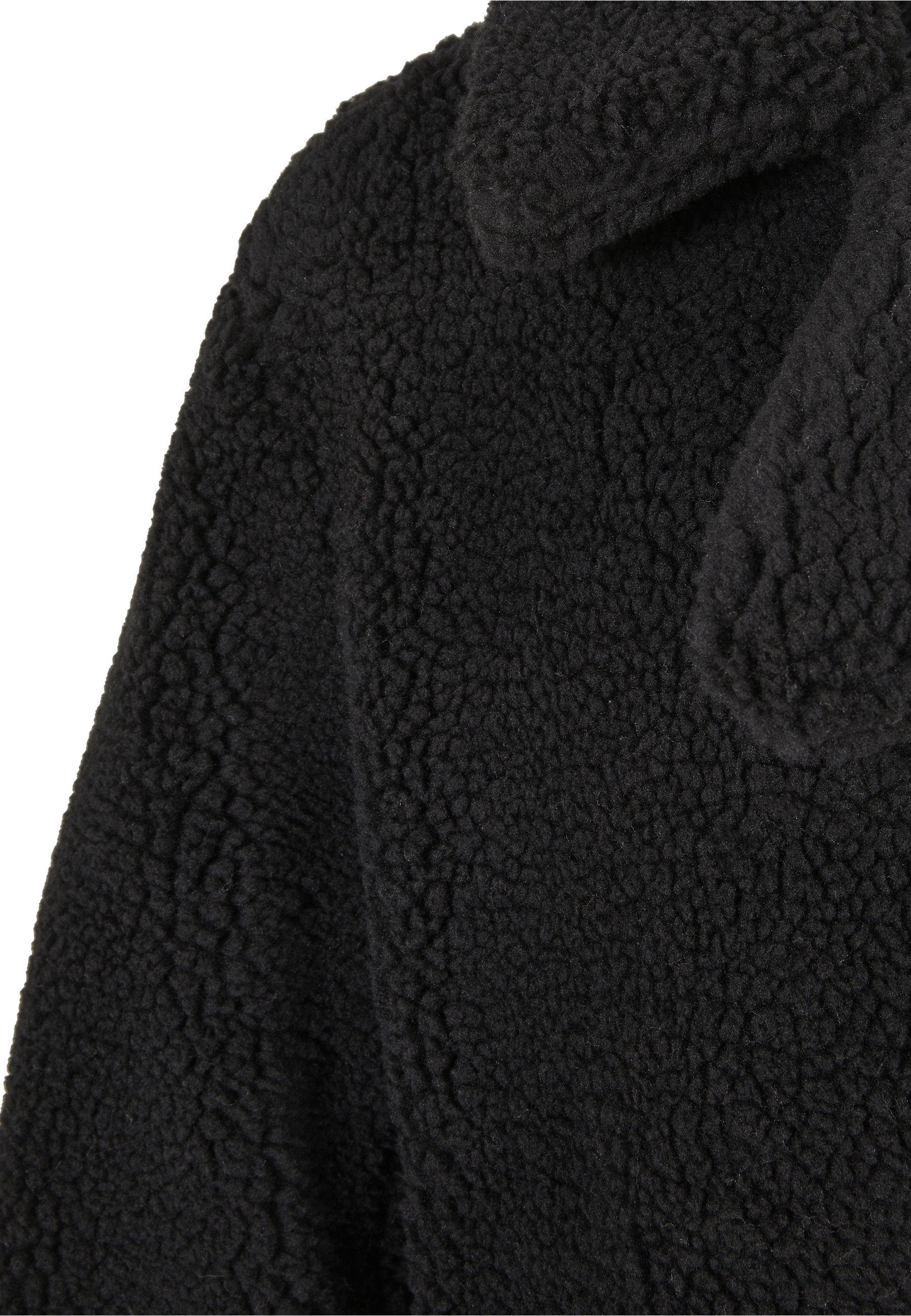 URBAN CLASSICS Winterjacke Urban Classics Damen Ladies Sherpa Biker Jacket (1-St)